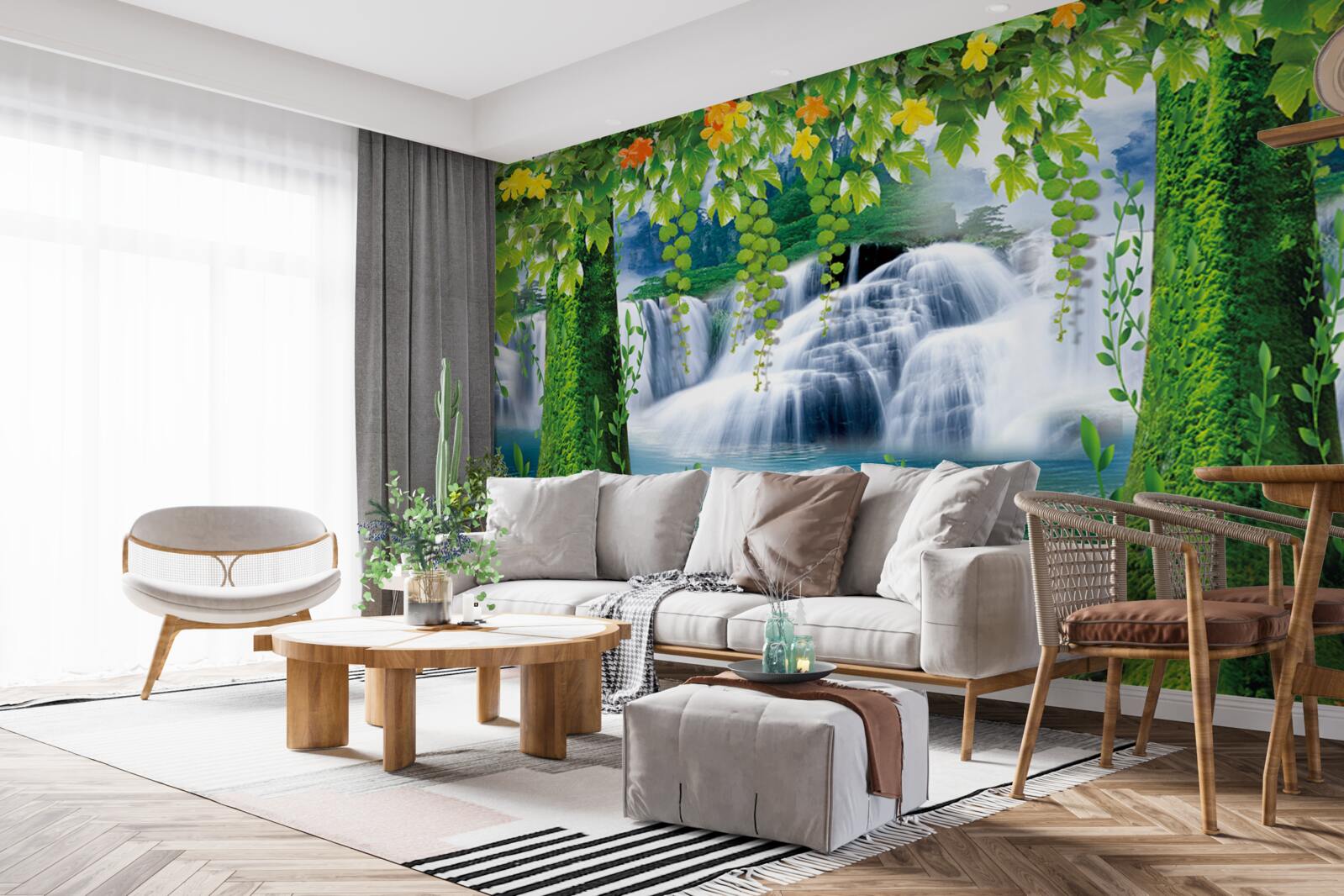 Fototapet peisaj luminos