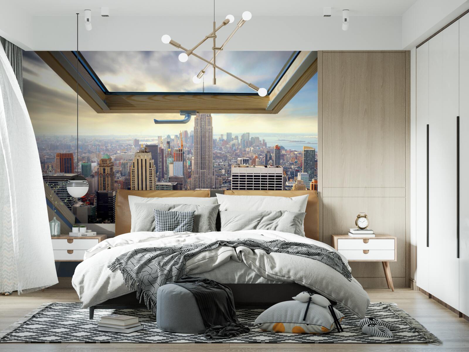 Fototapet peisajul magnific din new york