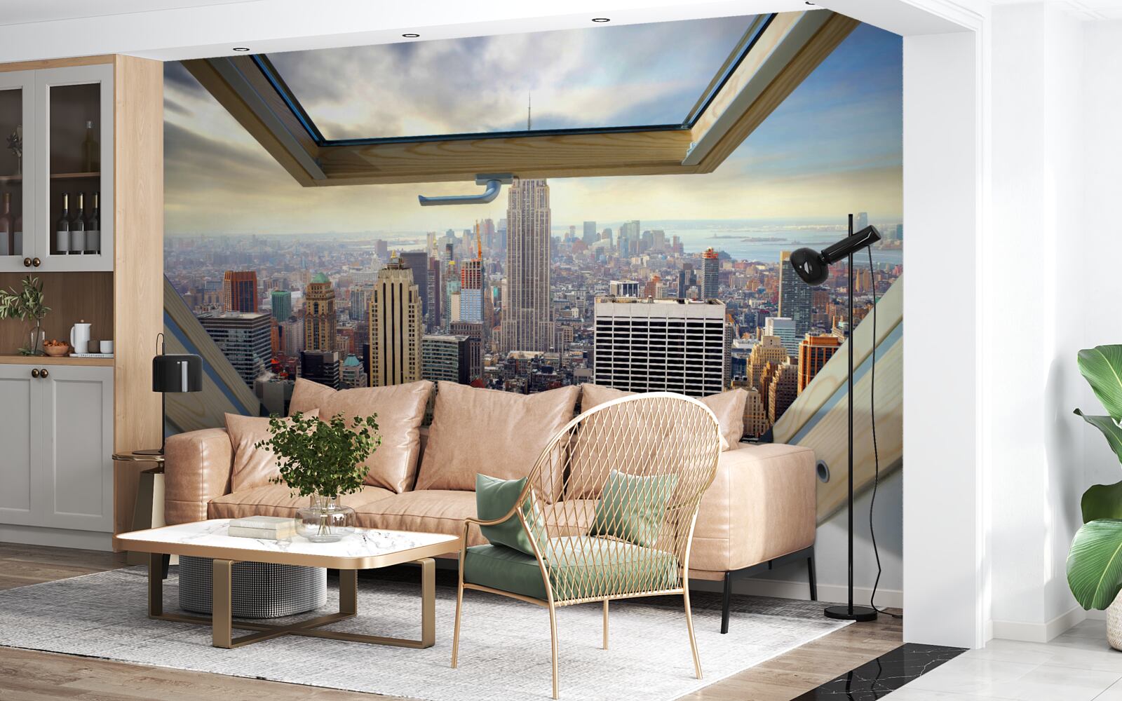 Fototapet peisajul magnific din new york