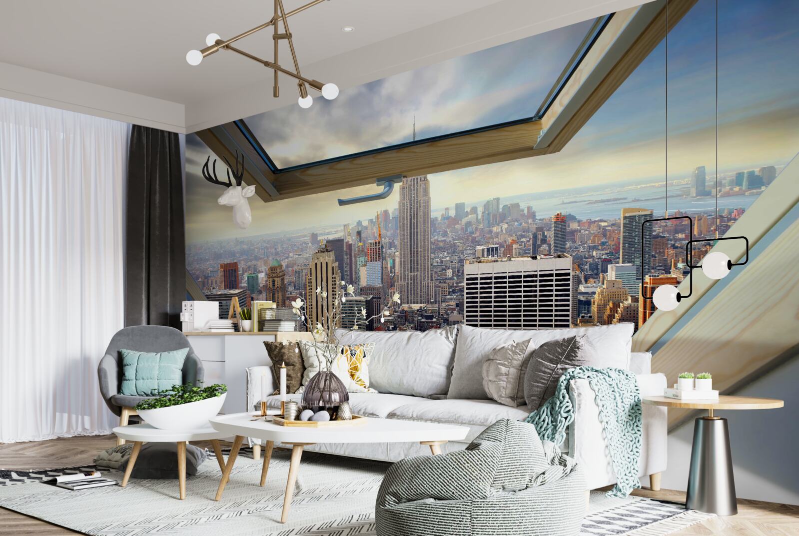 Fototapet peisajul magnific din new york