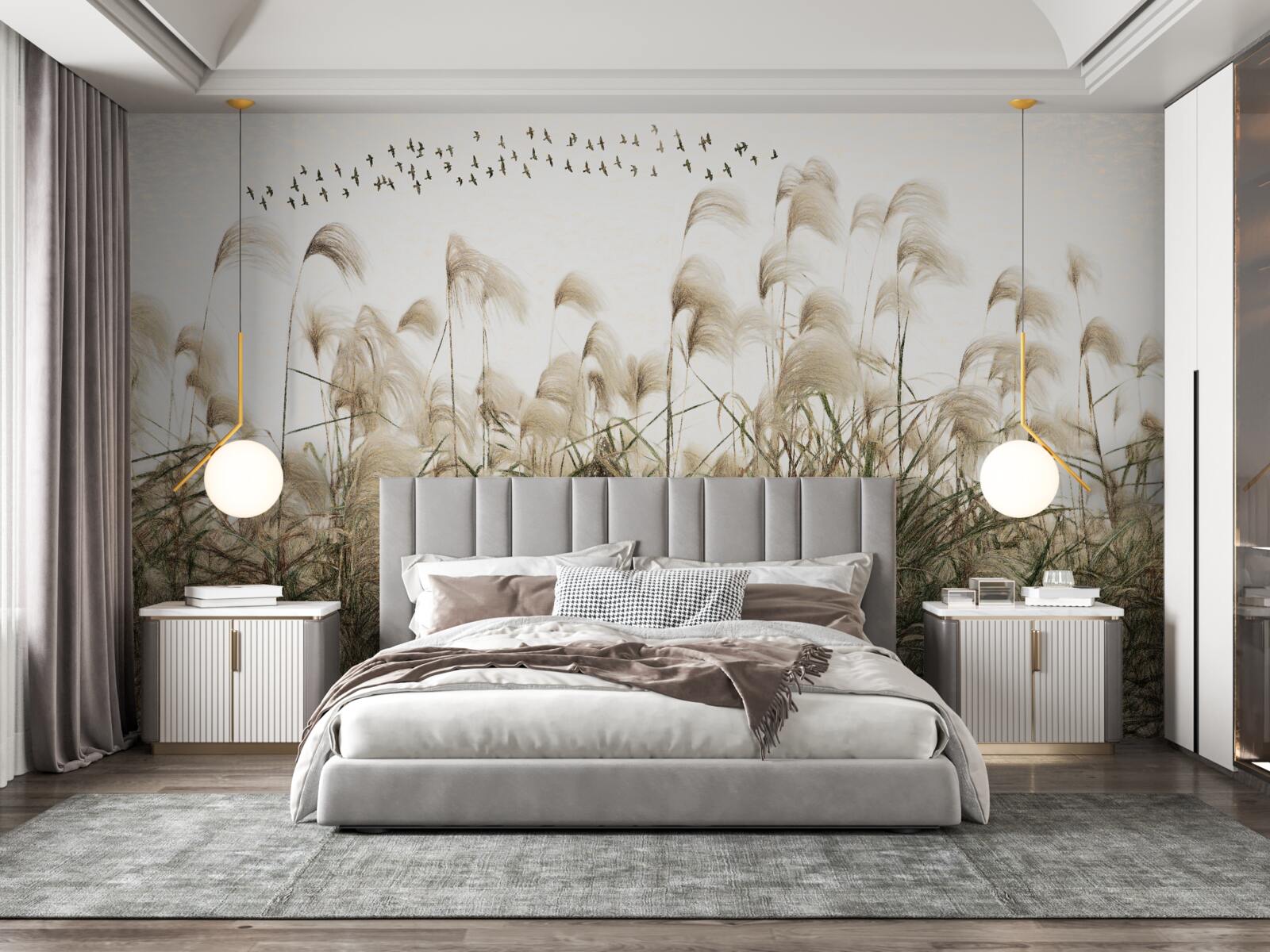 Fototapet plante cu o textură pufoasă