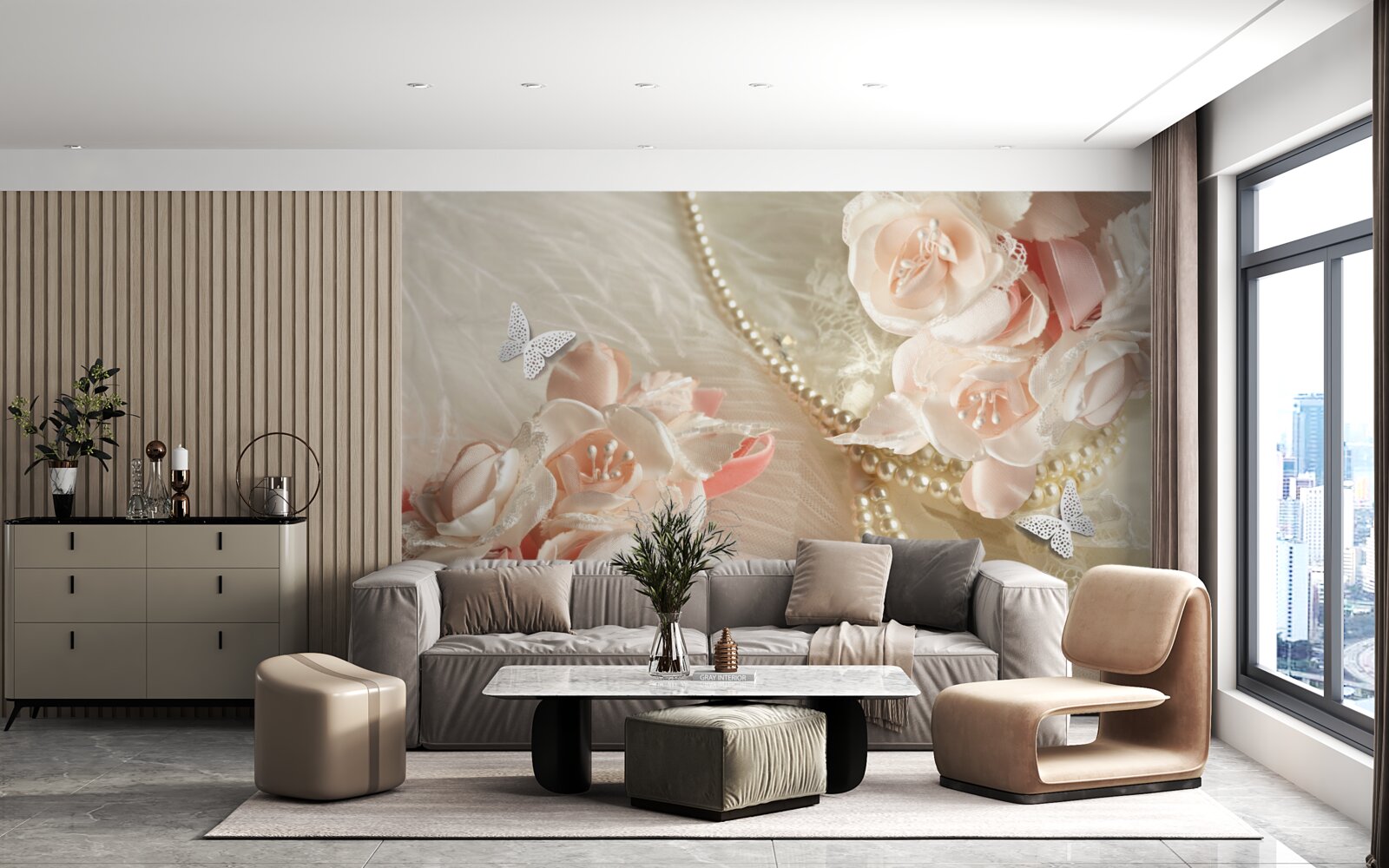 Fototapet set de mireasă