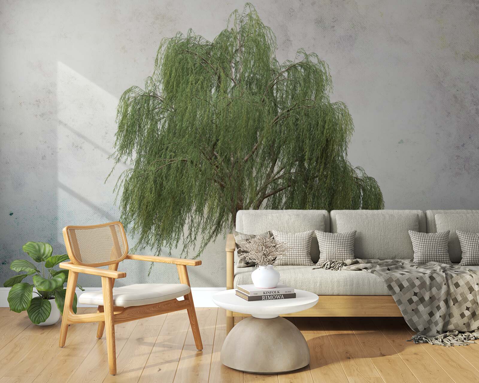 Fototapet salcie plângătoare