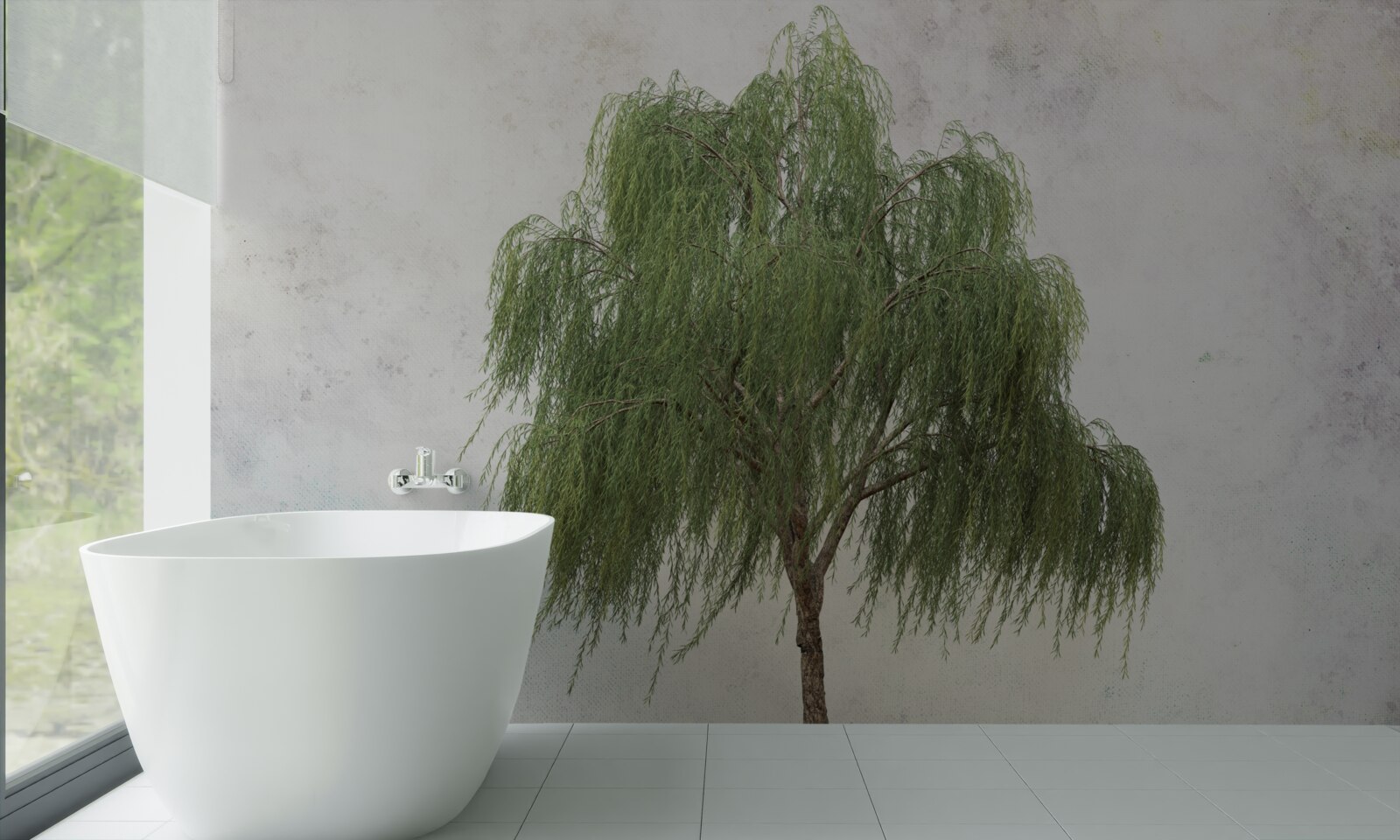 Fototapet salcie plângătoare
