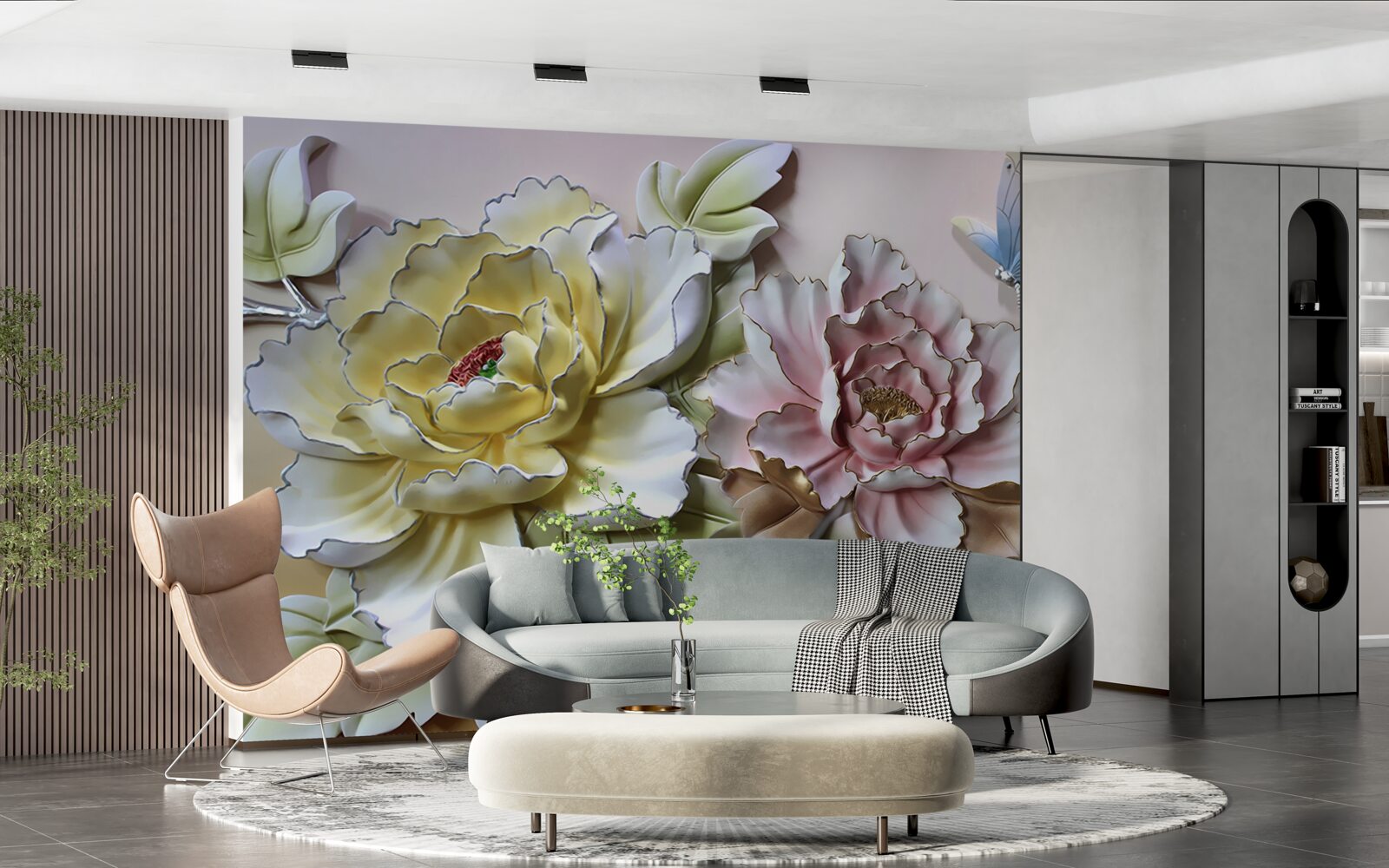 Fototapet flori magice