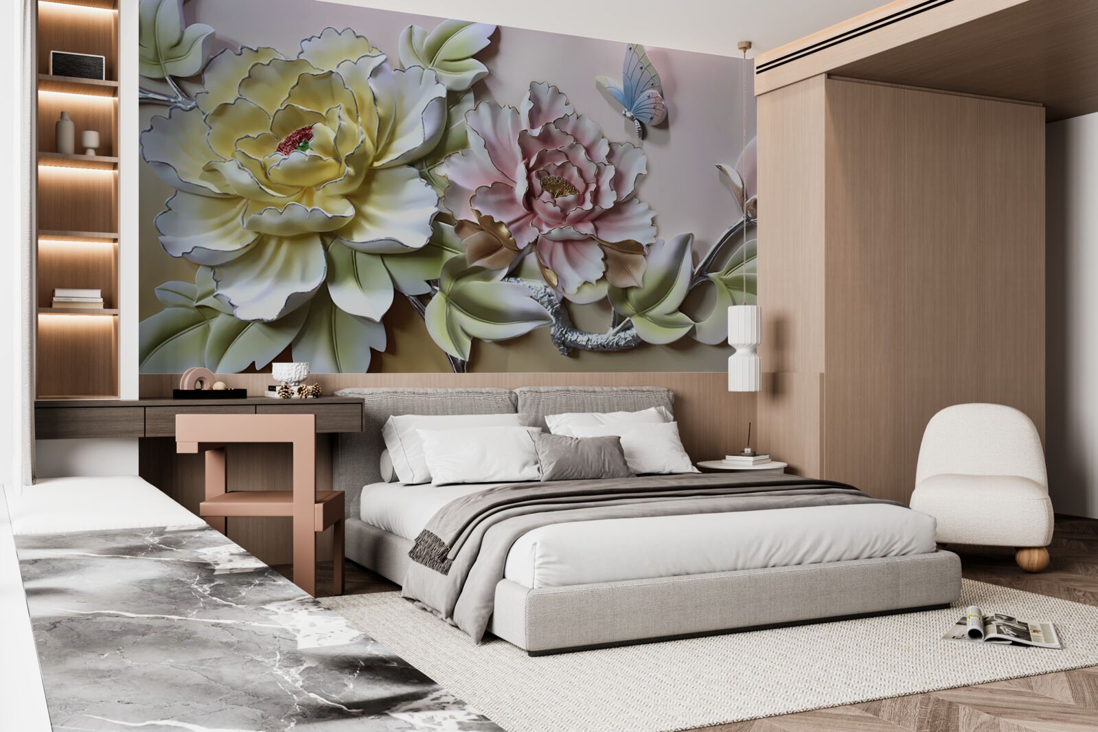 Fototapet flori magice