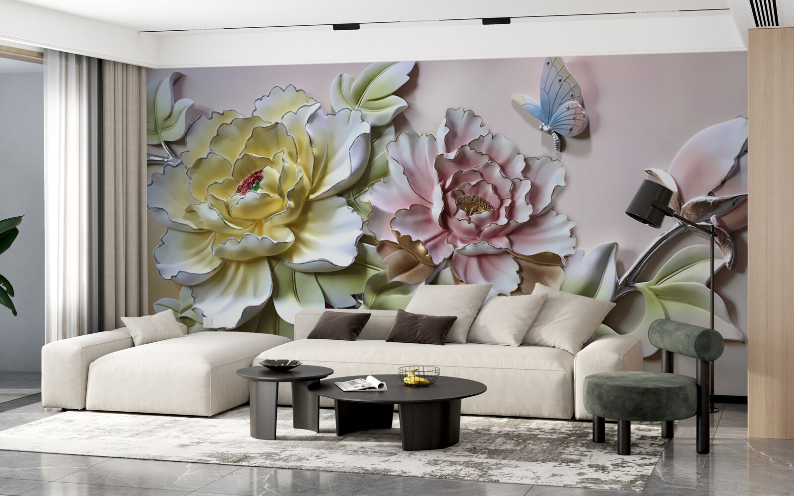 Fototapet flori magice