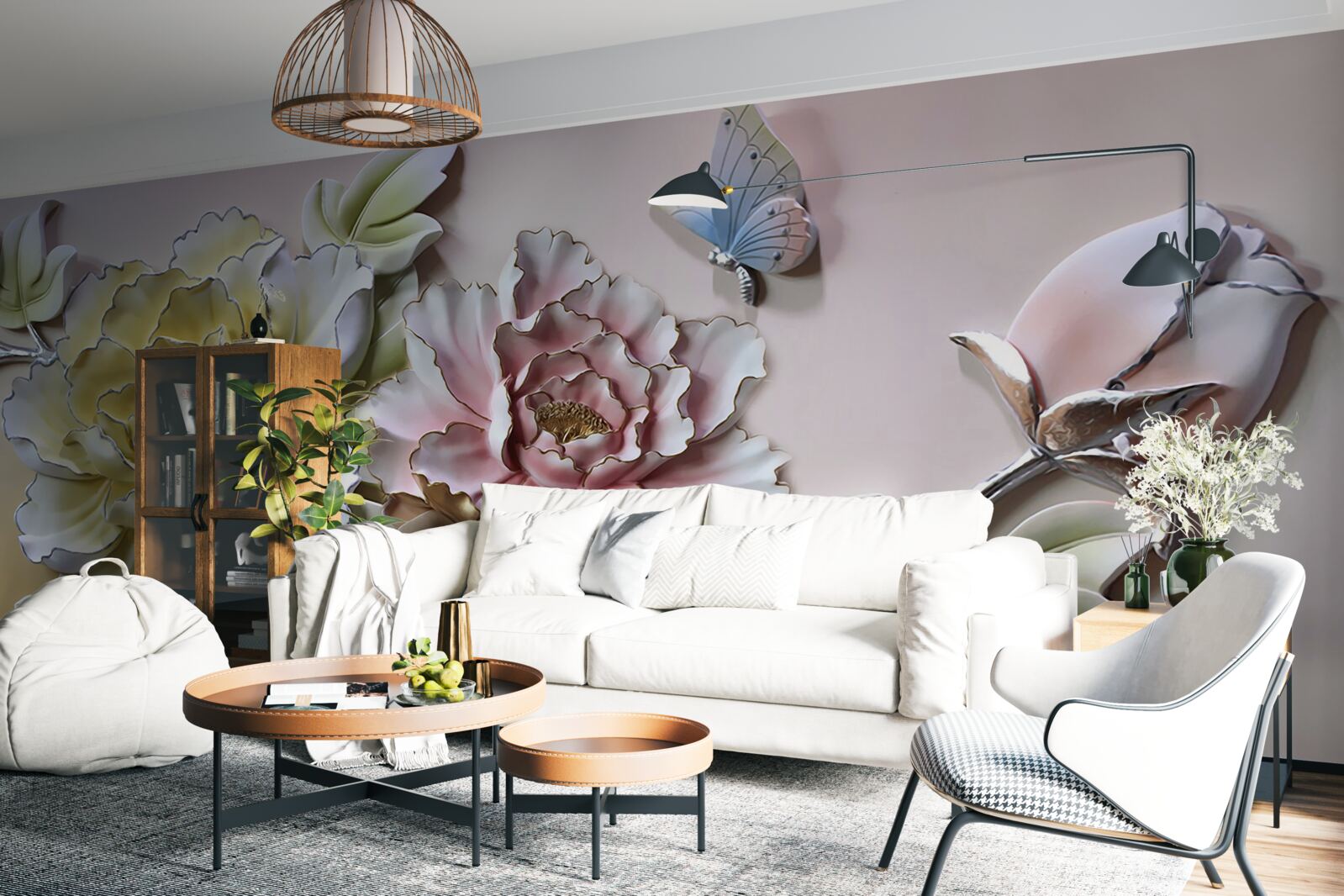 Fototapet flori magice