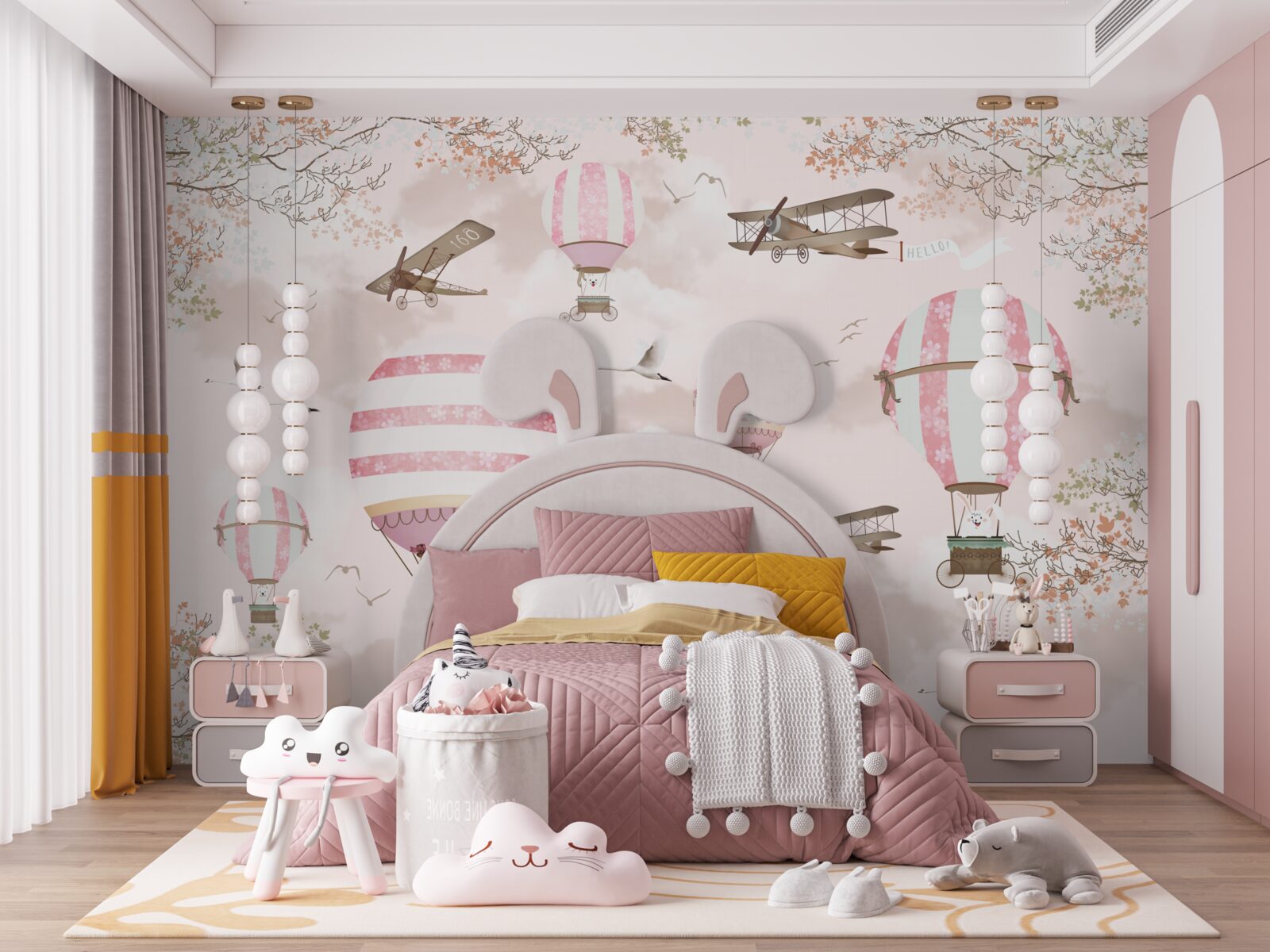 Fototapet transport aerian