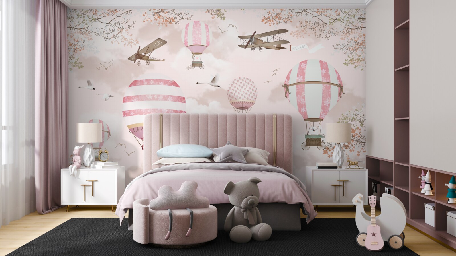 Fototapet transport aerian