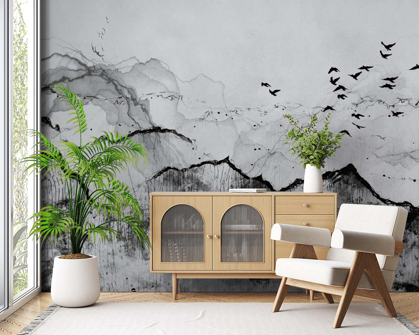 Fototapet scris cu cerneală în stil vintage