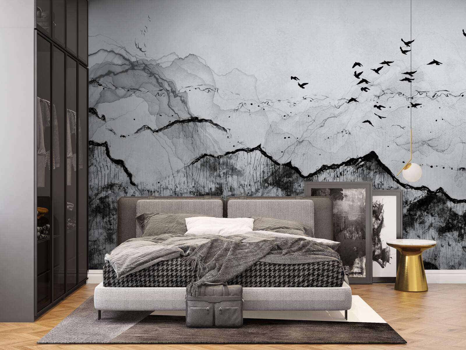 Fototapet scris cu cerneală în stil vintage