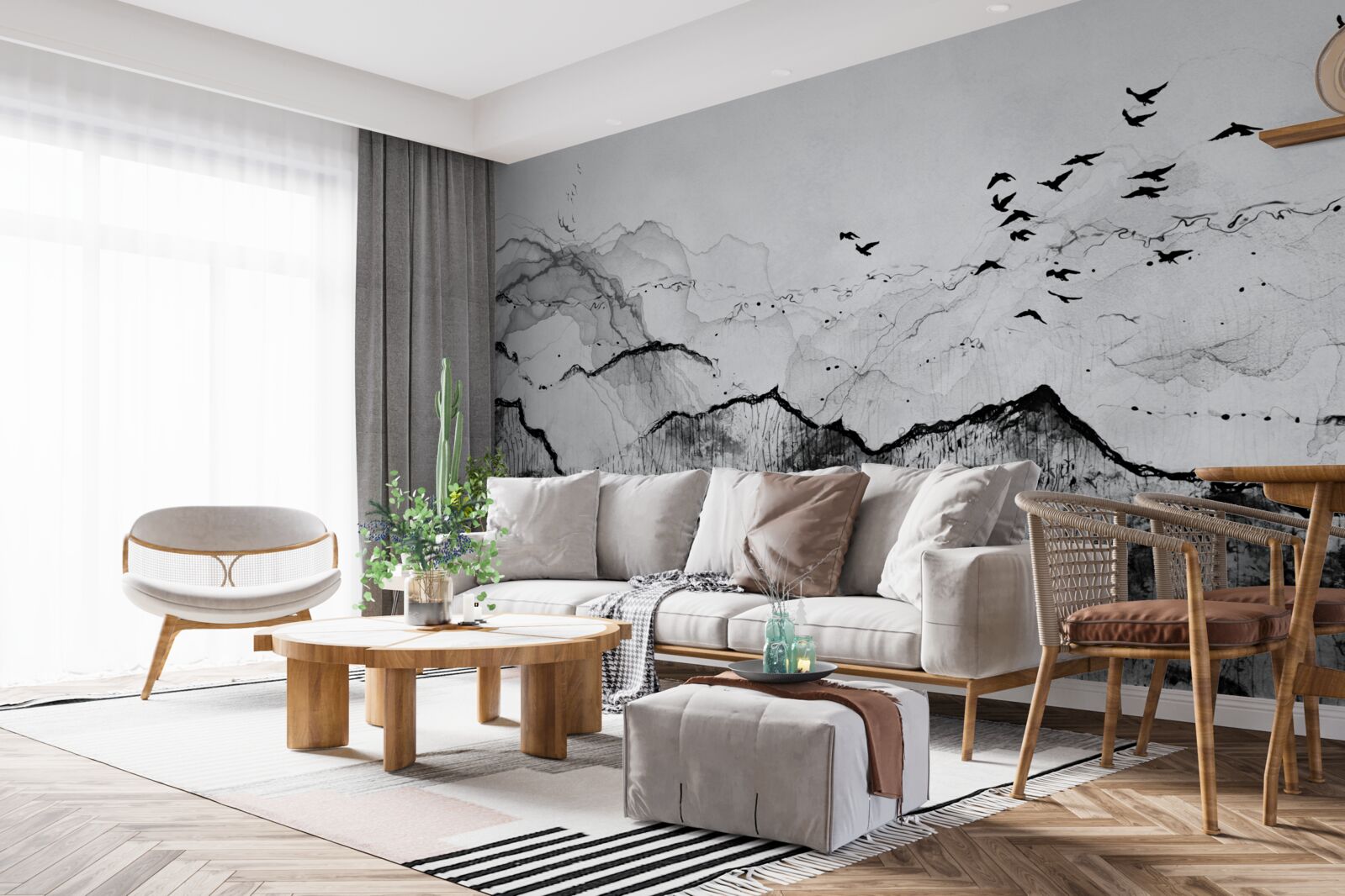 Fototapet scris cu cerneală în stil vintage