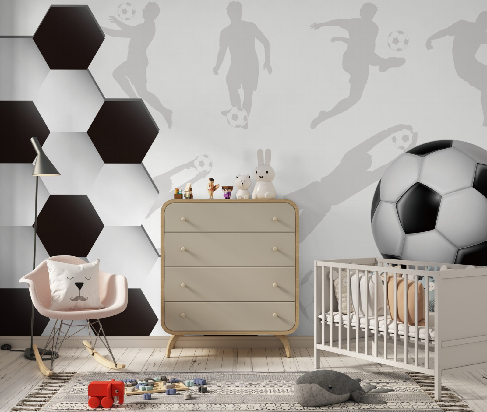 Fototapet tema fotbalului