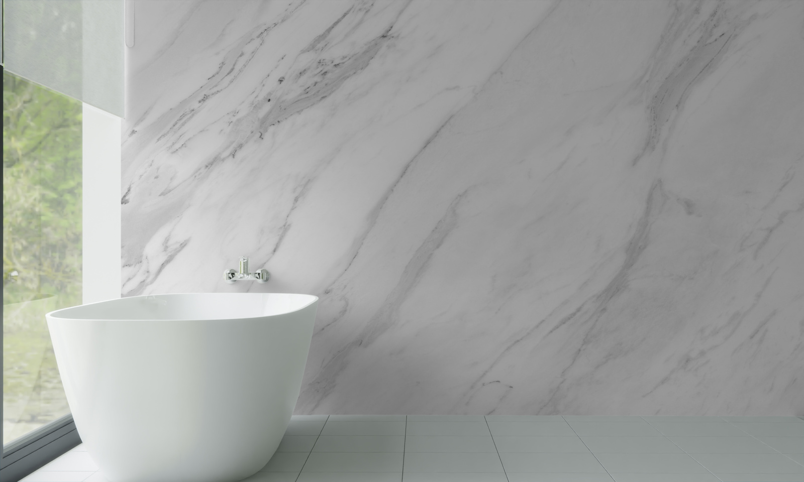 Fototapet gri alb marmură