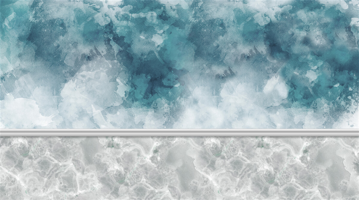 Fototapet fundal albastru cu blur