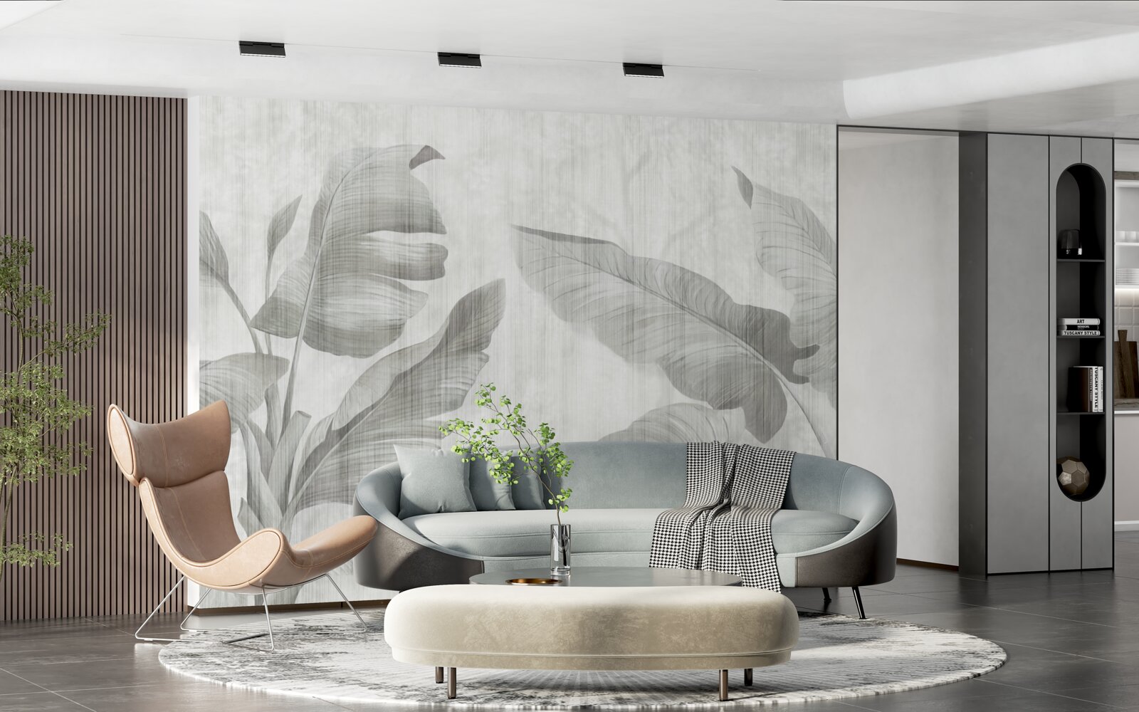 Fototapet frunze de palmier tropical