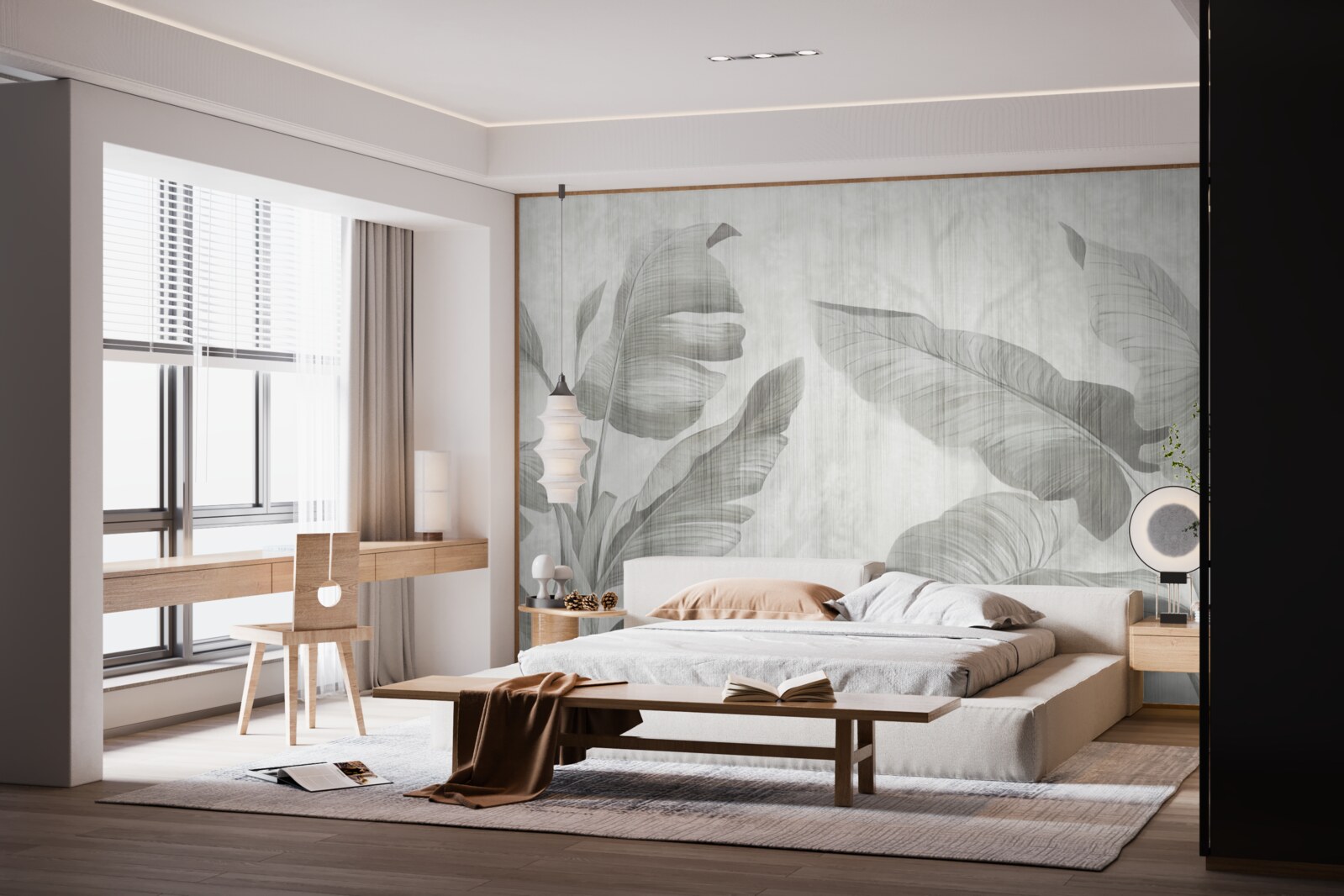 Fototapet frunze de palmier tropical