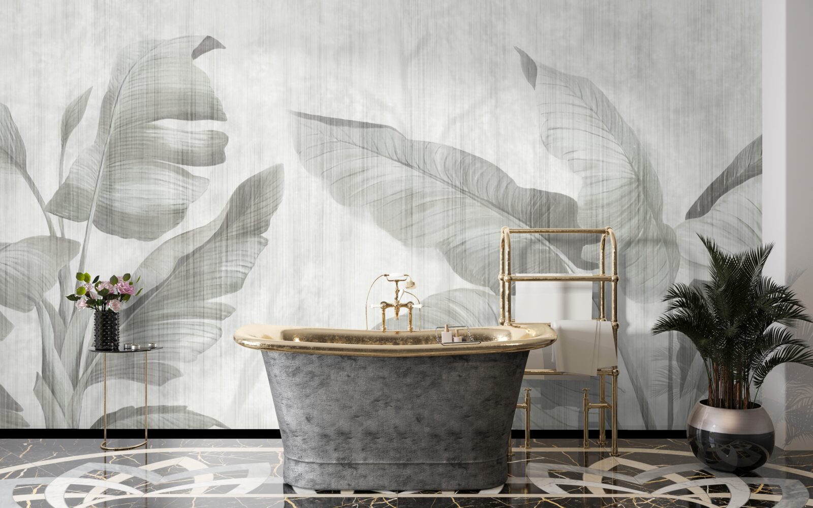 Fototapet frunze de palmier tropical