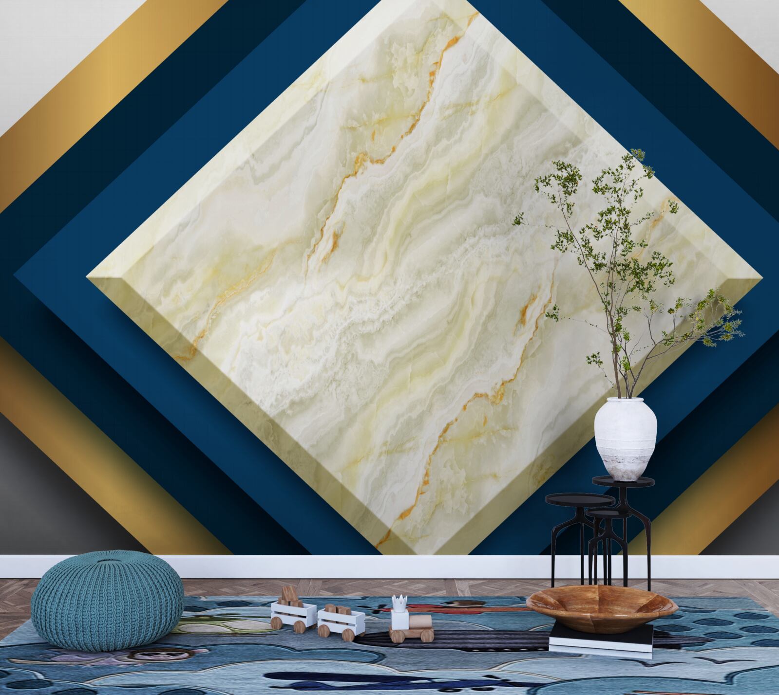 Fototapet panouri cu ceramică uimitoare