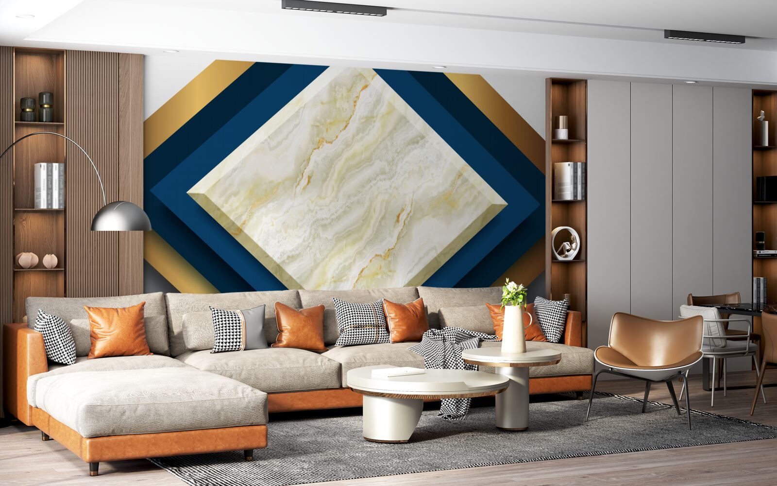 Fototapet panouri cu ceramică uimitoare