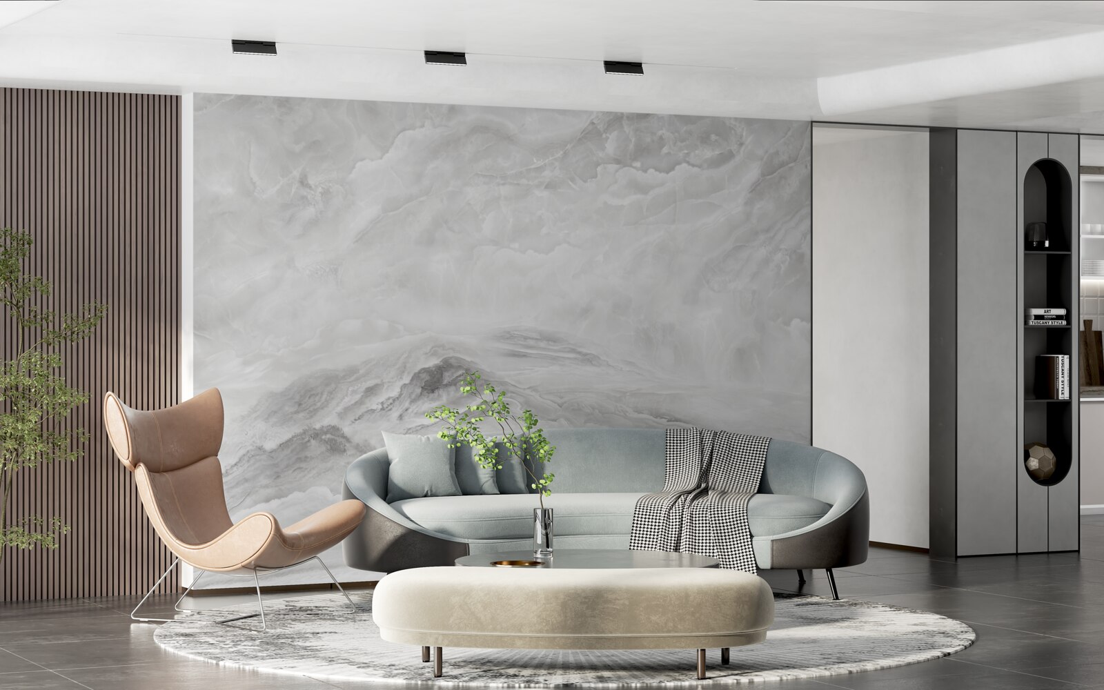 Fototapet fundal cu textură de marmură albă