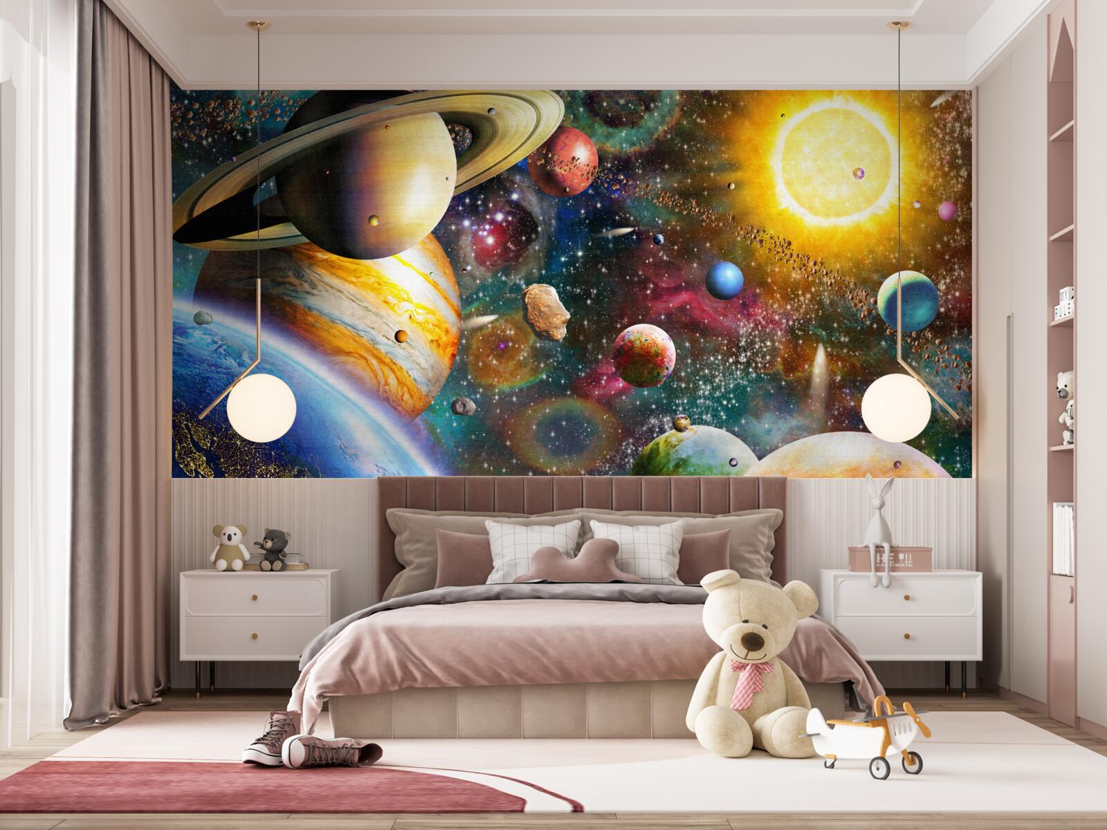 Fototapet univers luminos