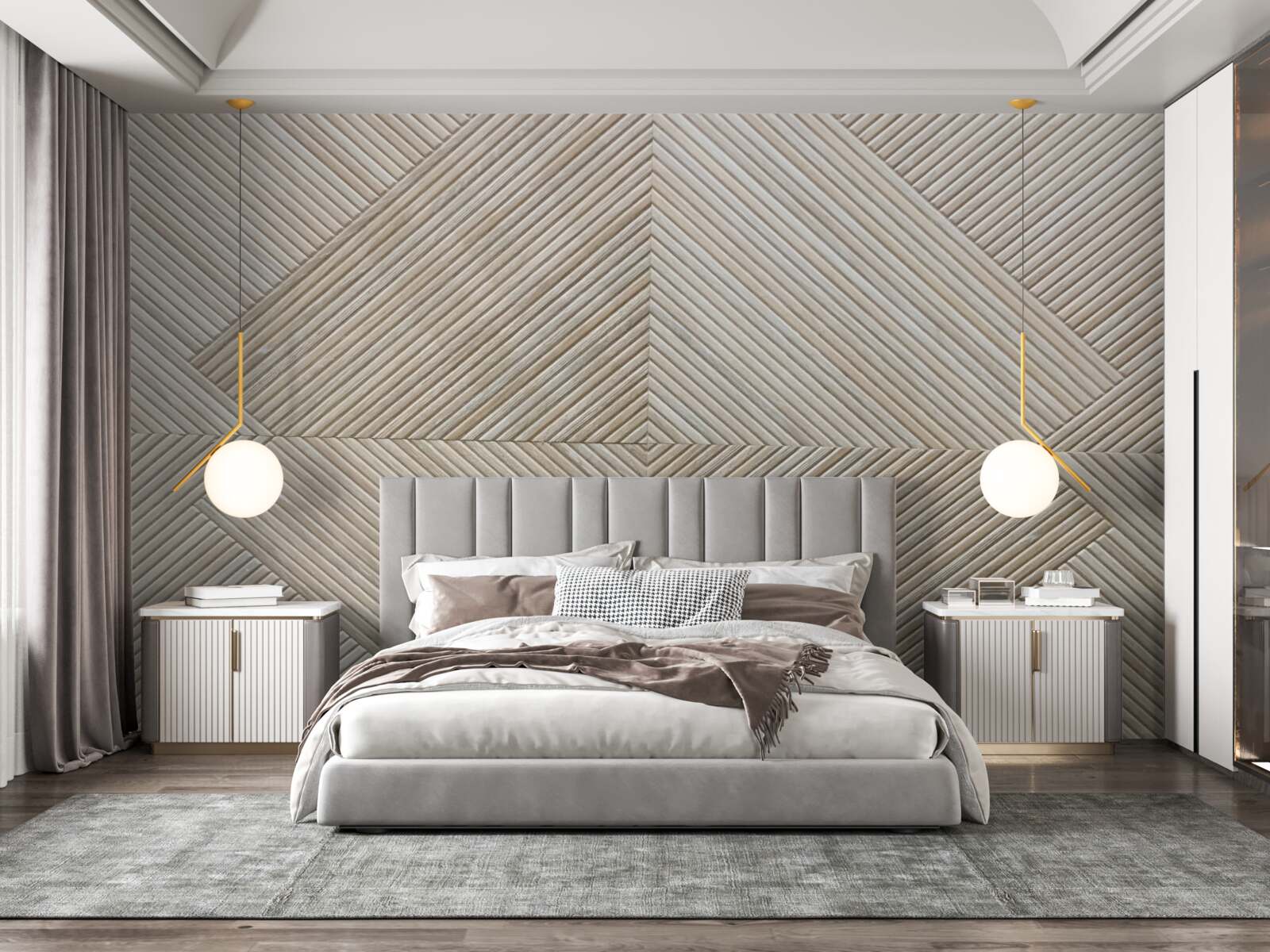 Fototapet lambro bej