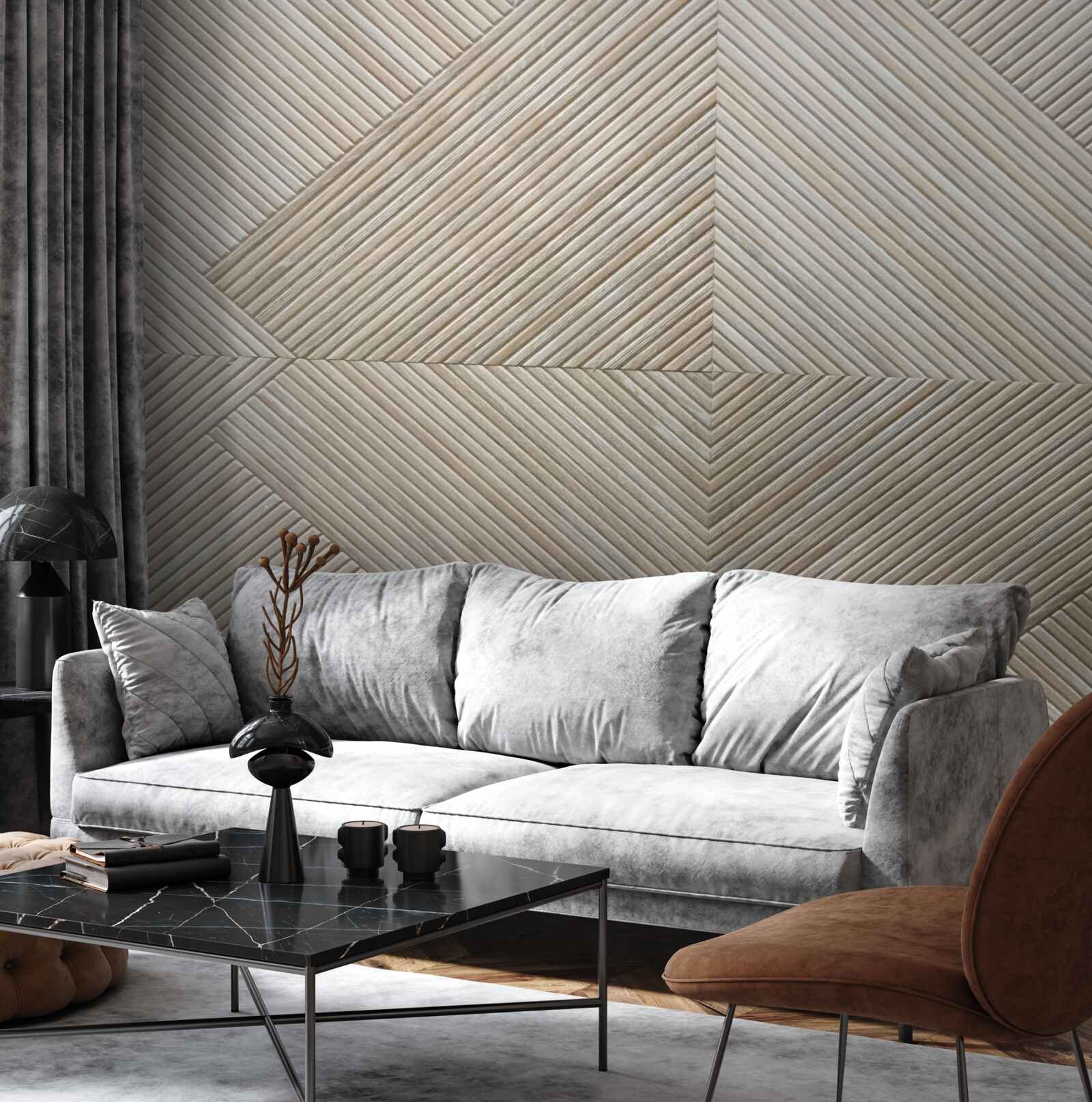 Fototapet lambro bej