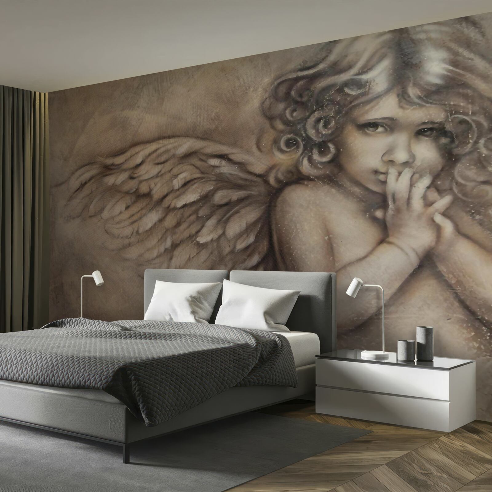 Fototapet imaginea unui îngeraș