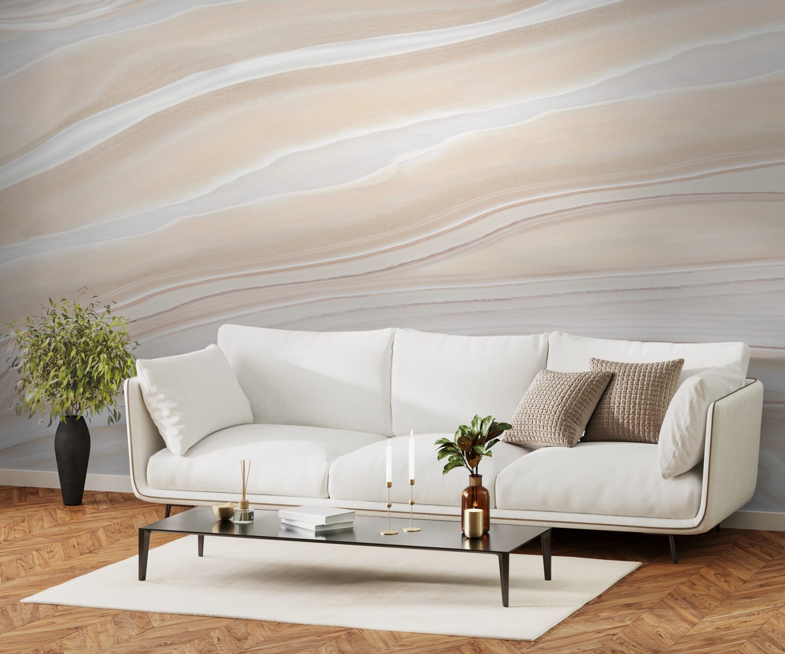 Fototapet plăci ceramice luminoase