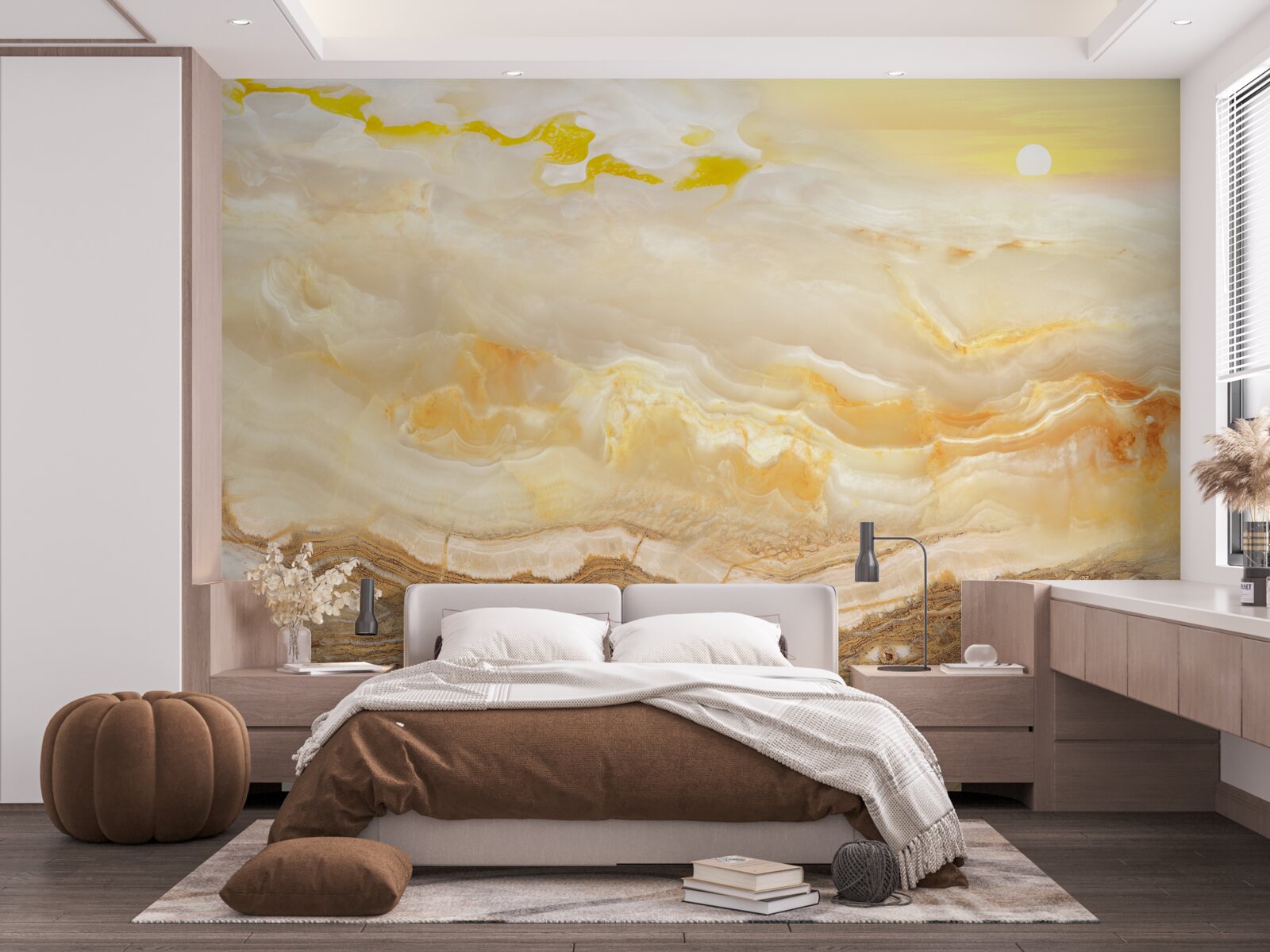 Fototapet marmură din munți