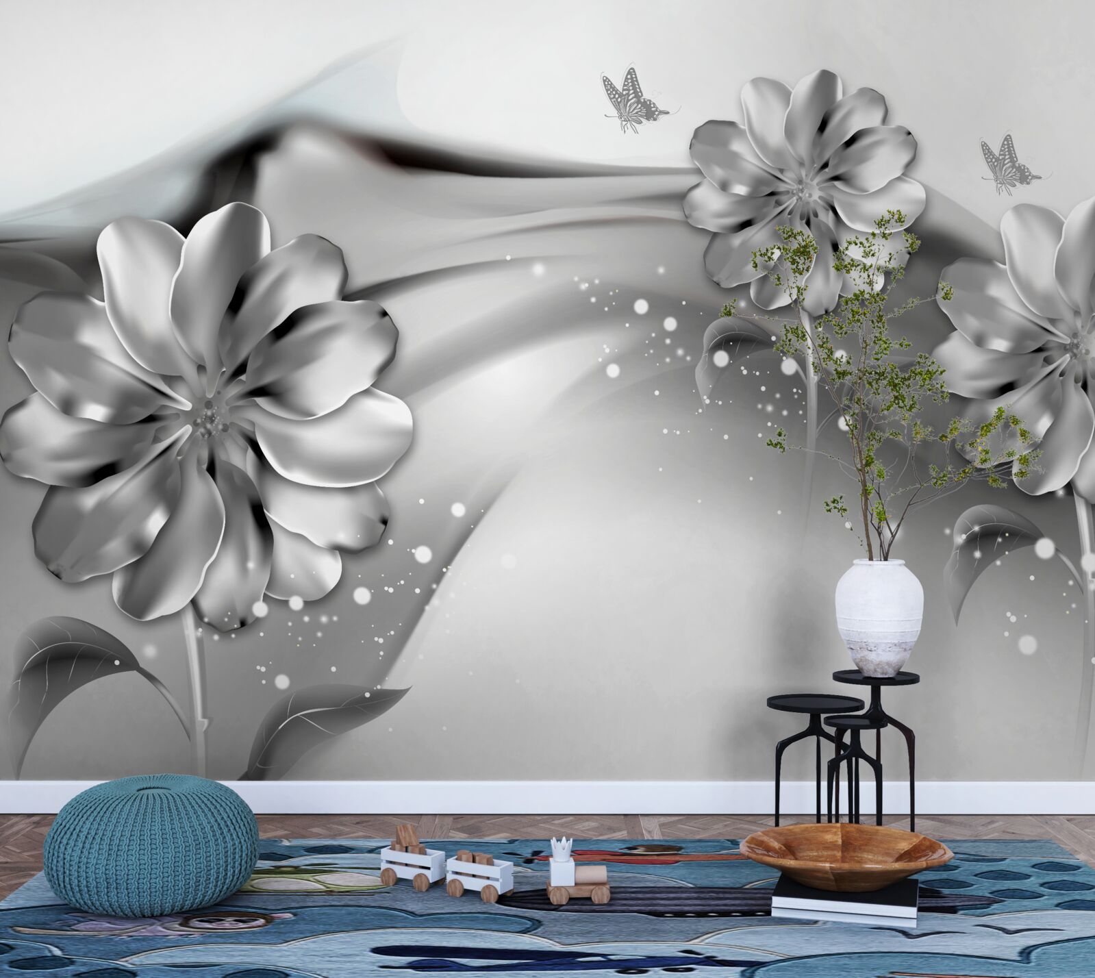 Fototapet contururi personalizate ale nuanței