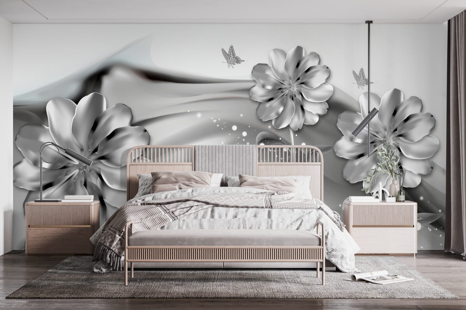 Fototapet contururi personalizate ale nuanței