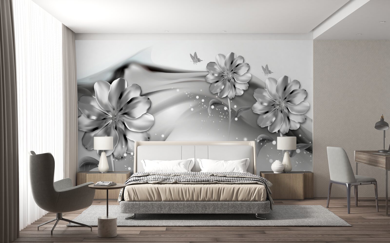 Fototapet contururi personalizate ale nuanței