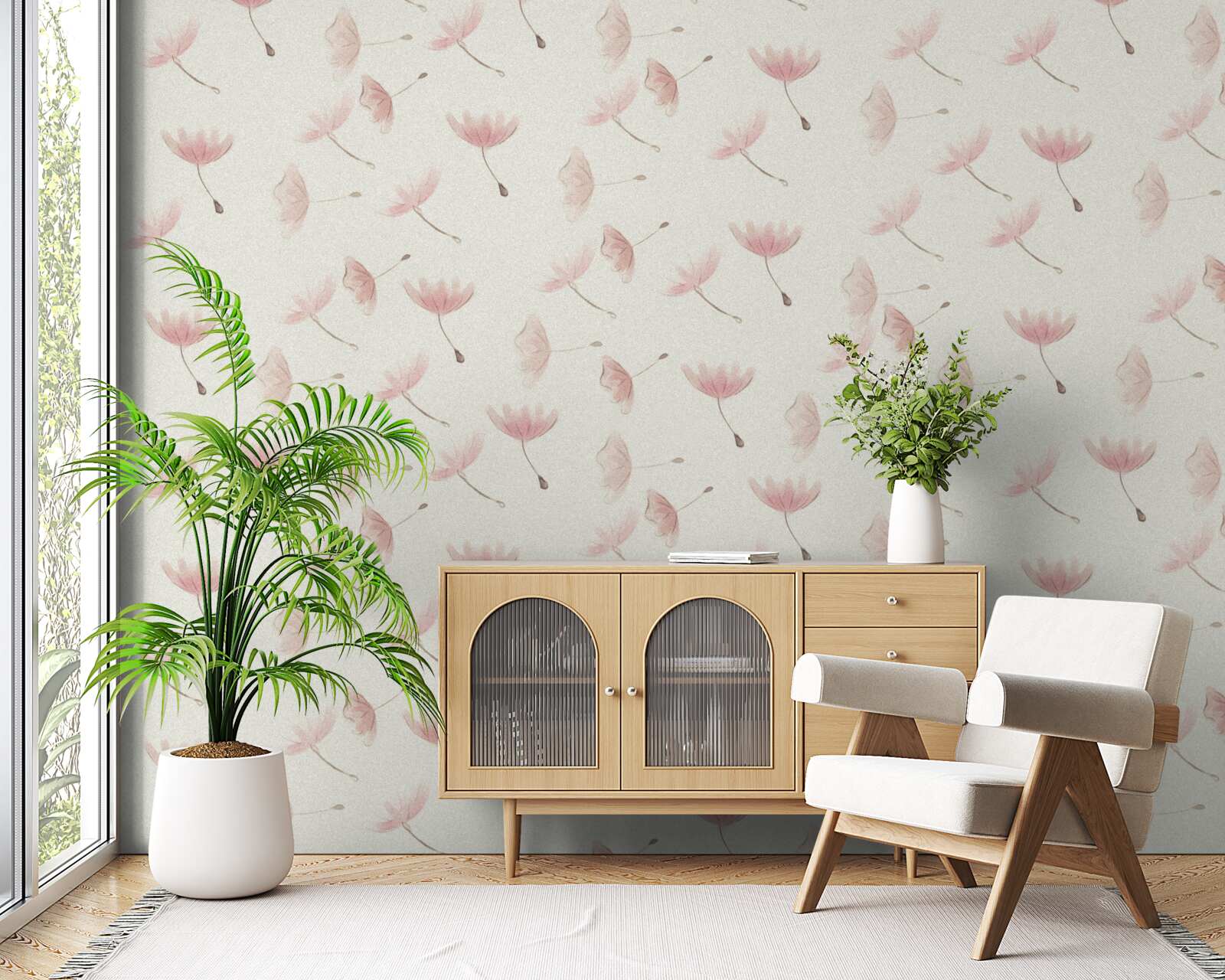 Fototapet numeroase flori mici