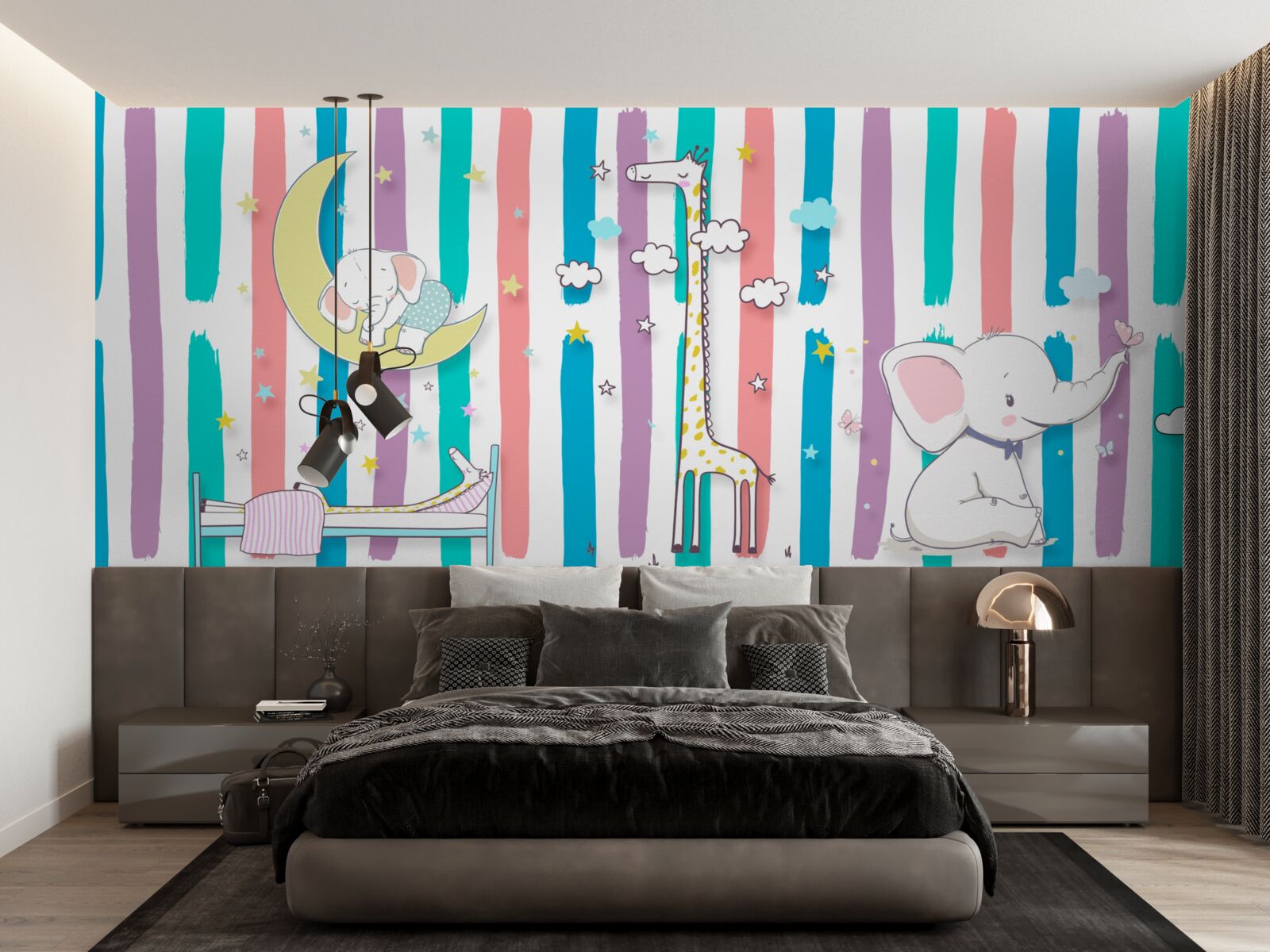 Fototapet animale mici și drăguțe