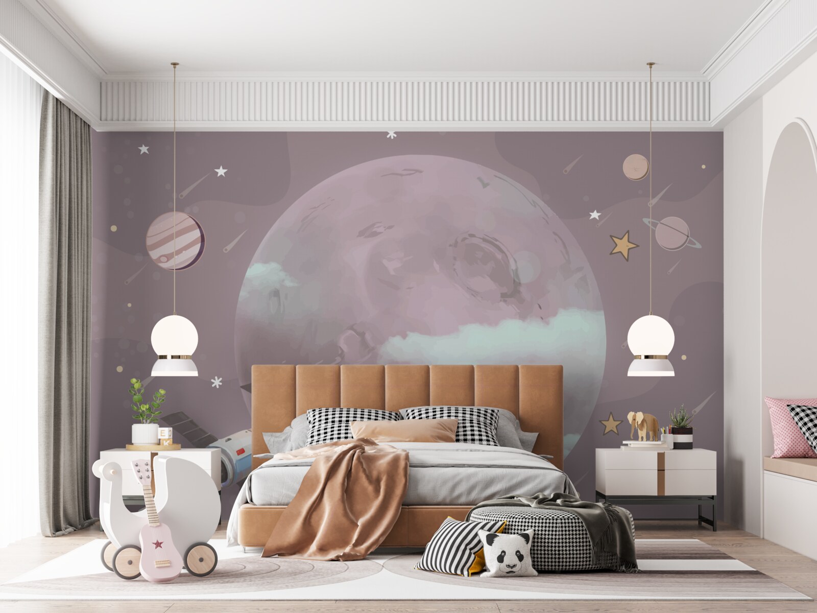 Fototapet satelit pe orbită