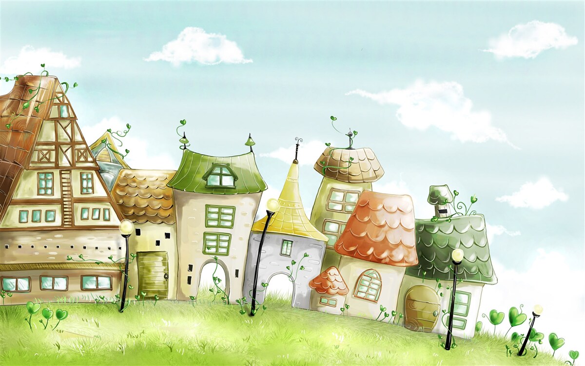 Fototapet orașul din fotografie