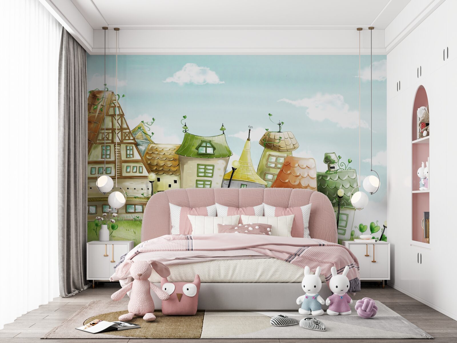 Fototapet orașul din fotografie