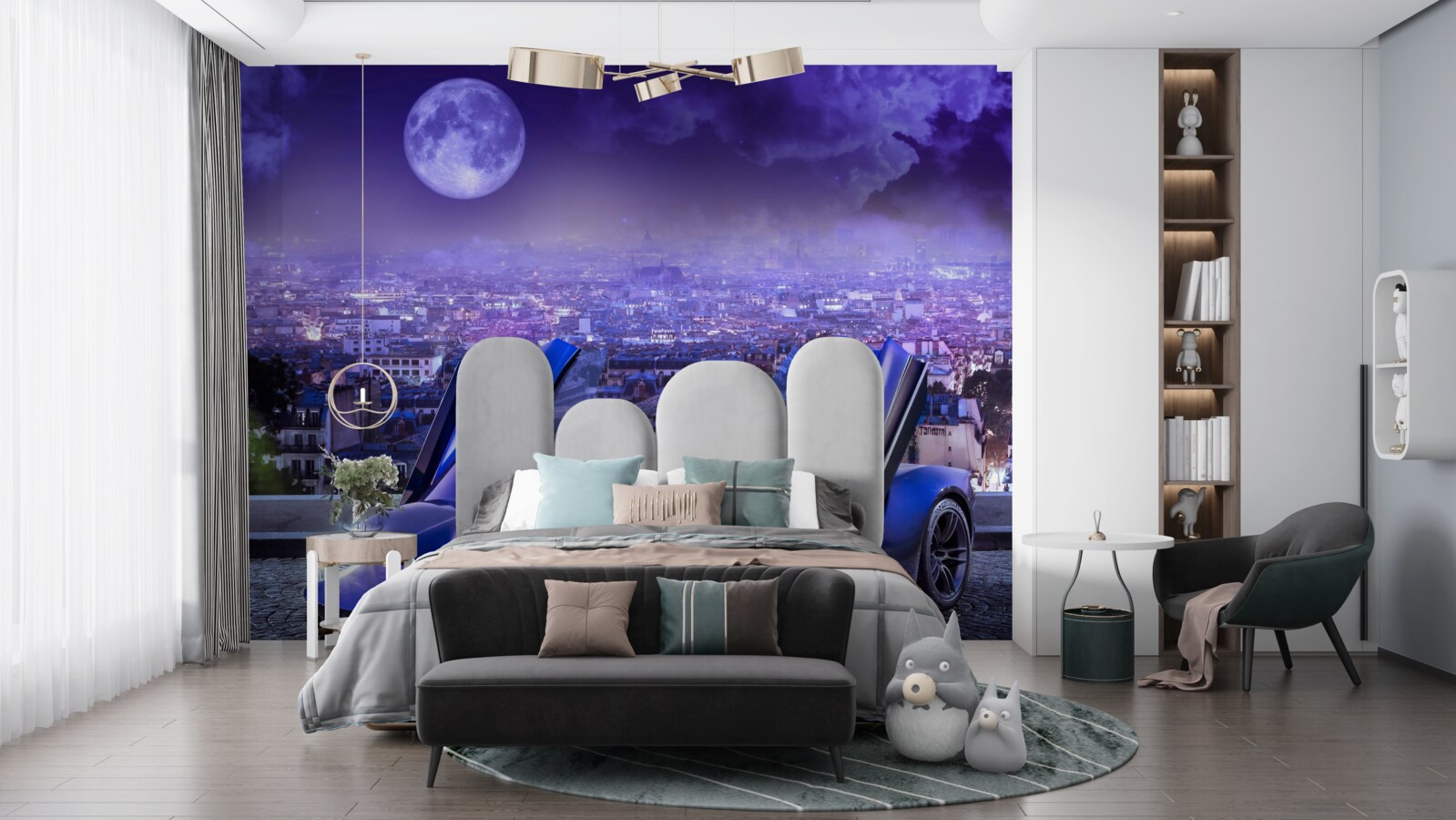 Fototapet mașină sport elegantă