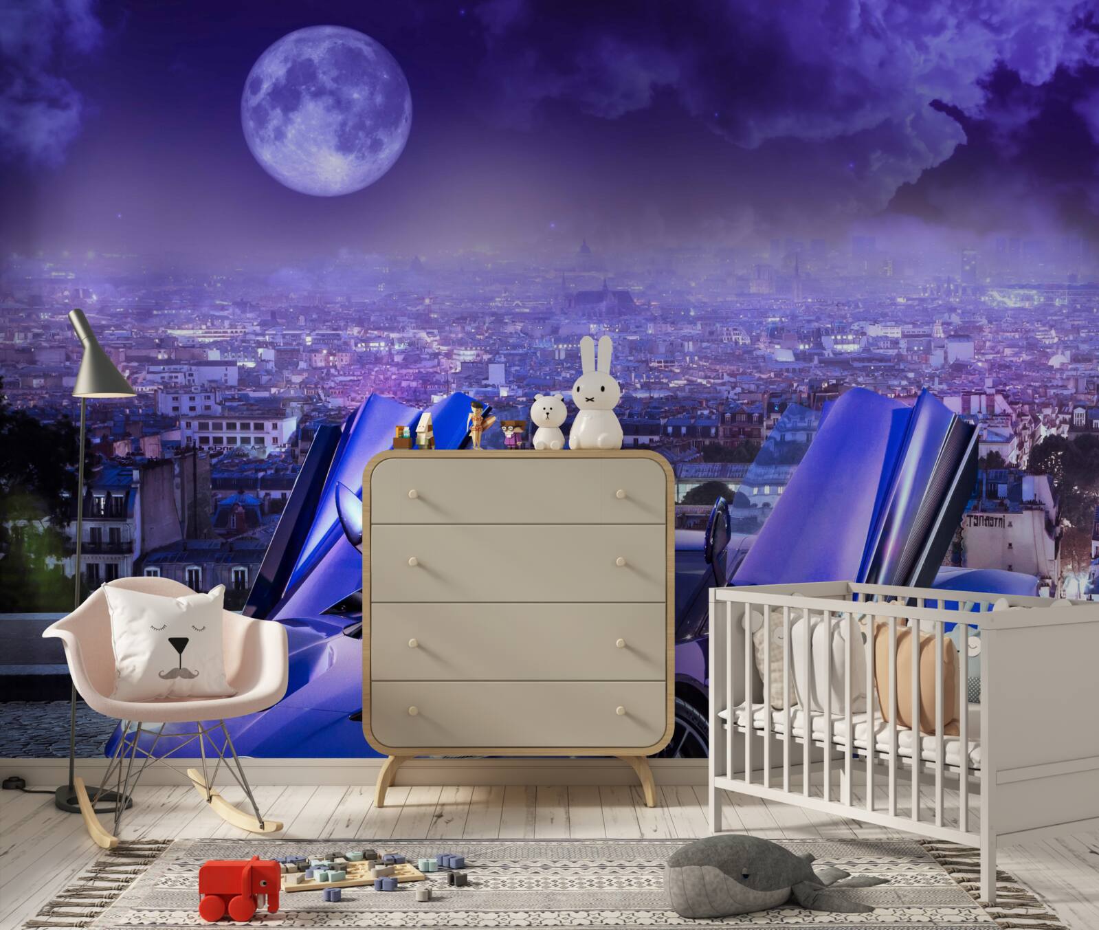 Fototapet mașină sport elegantă