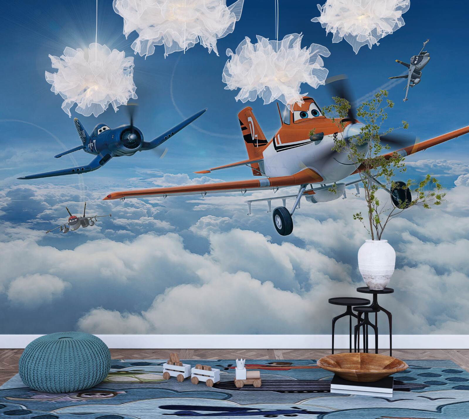 Fototapet echipamente de bord cu camere video