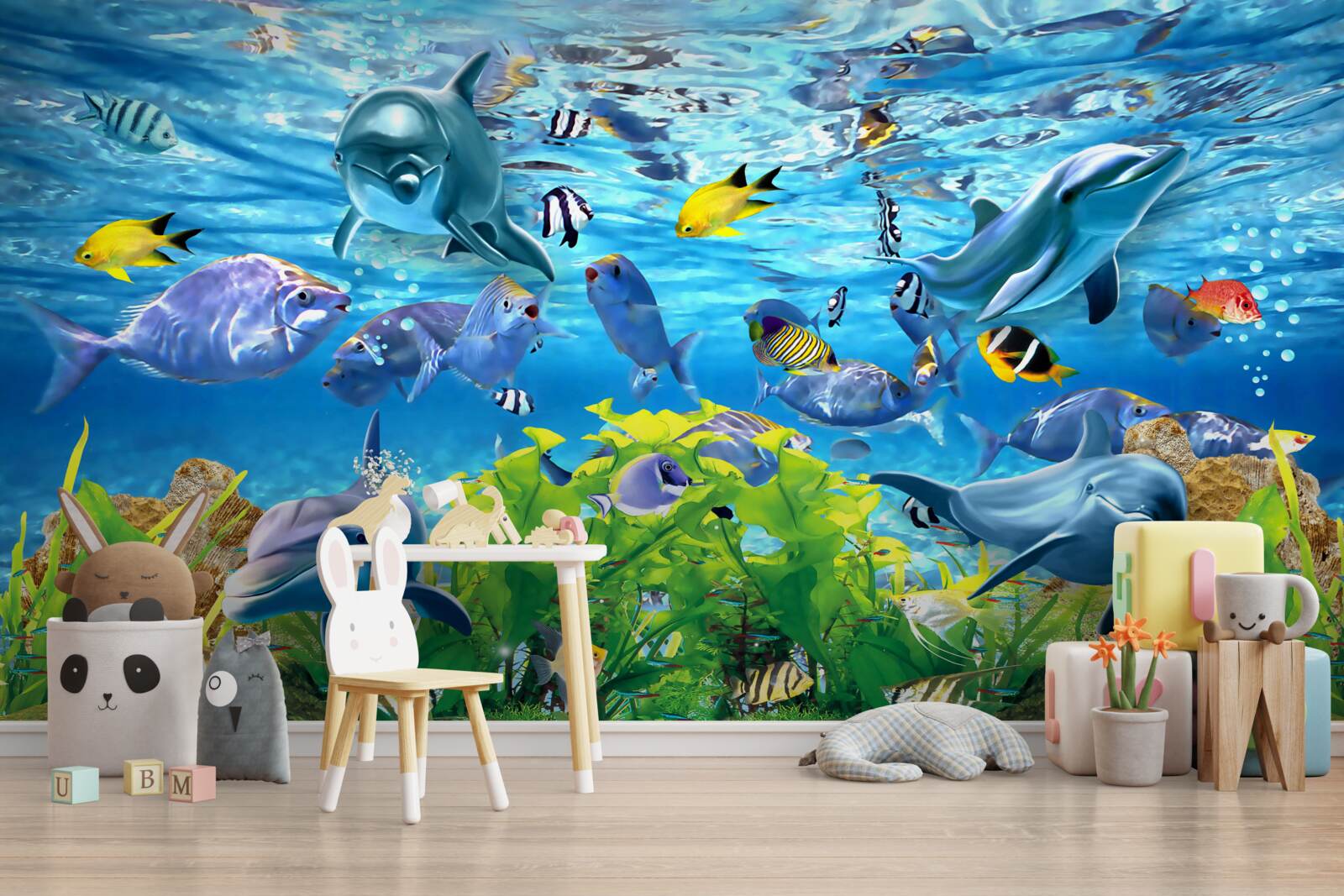 Fototapet o lume subacvatică vibrantă