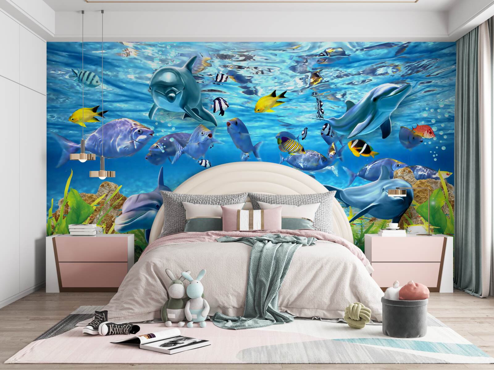 Fototapet o lume subacvatică vibrantă