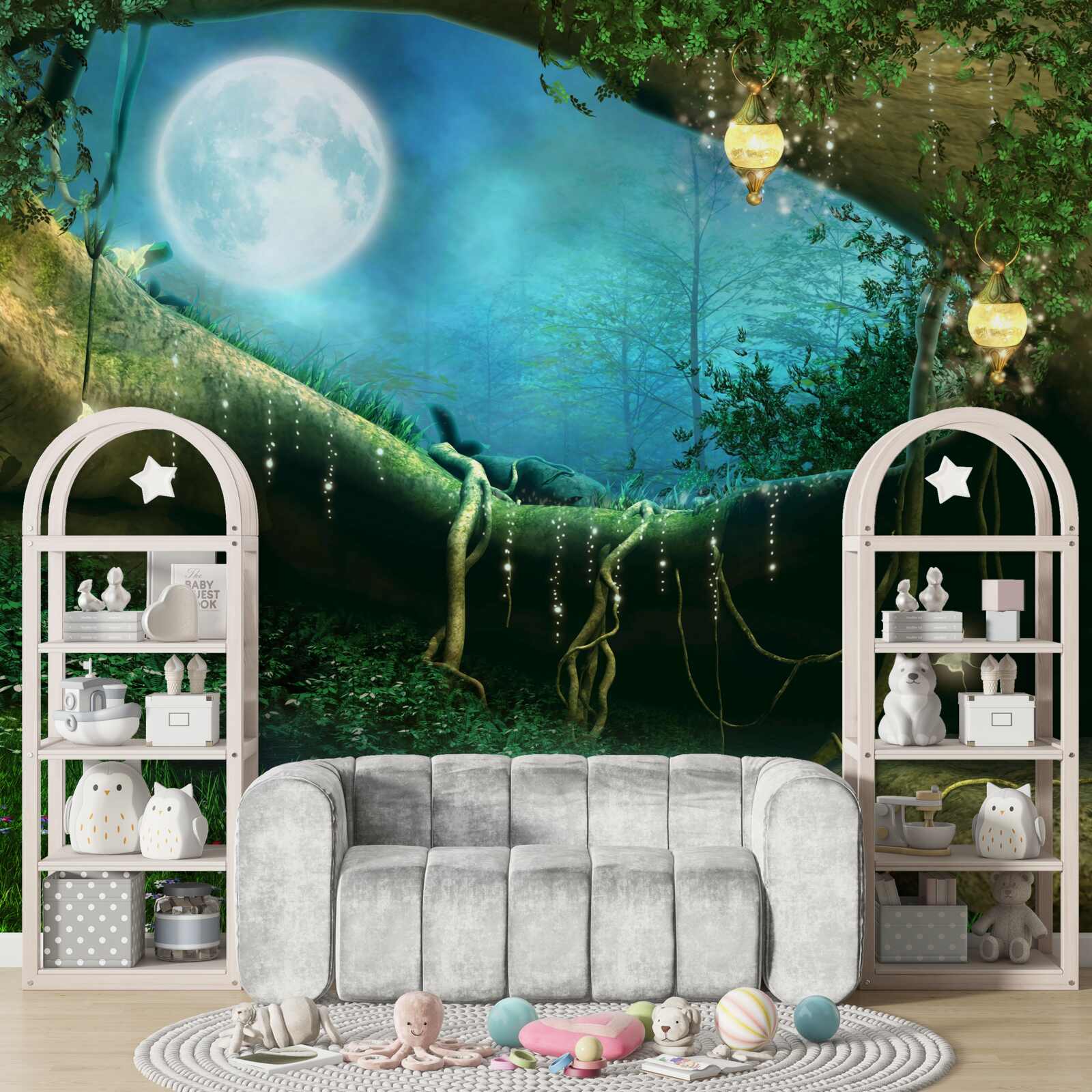 Fototapet pădure de basm