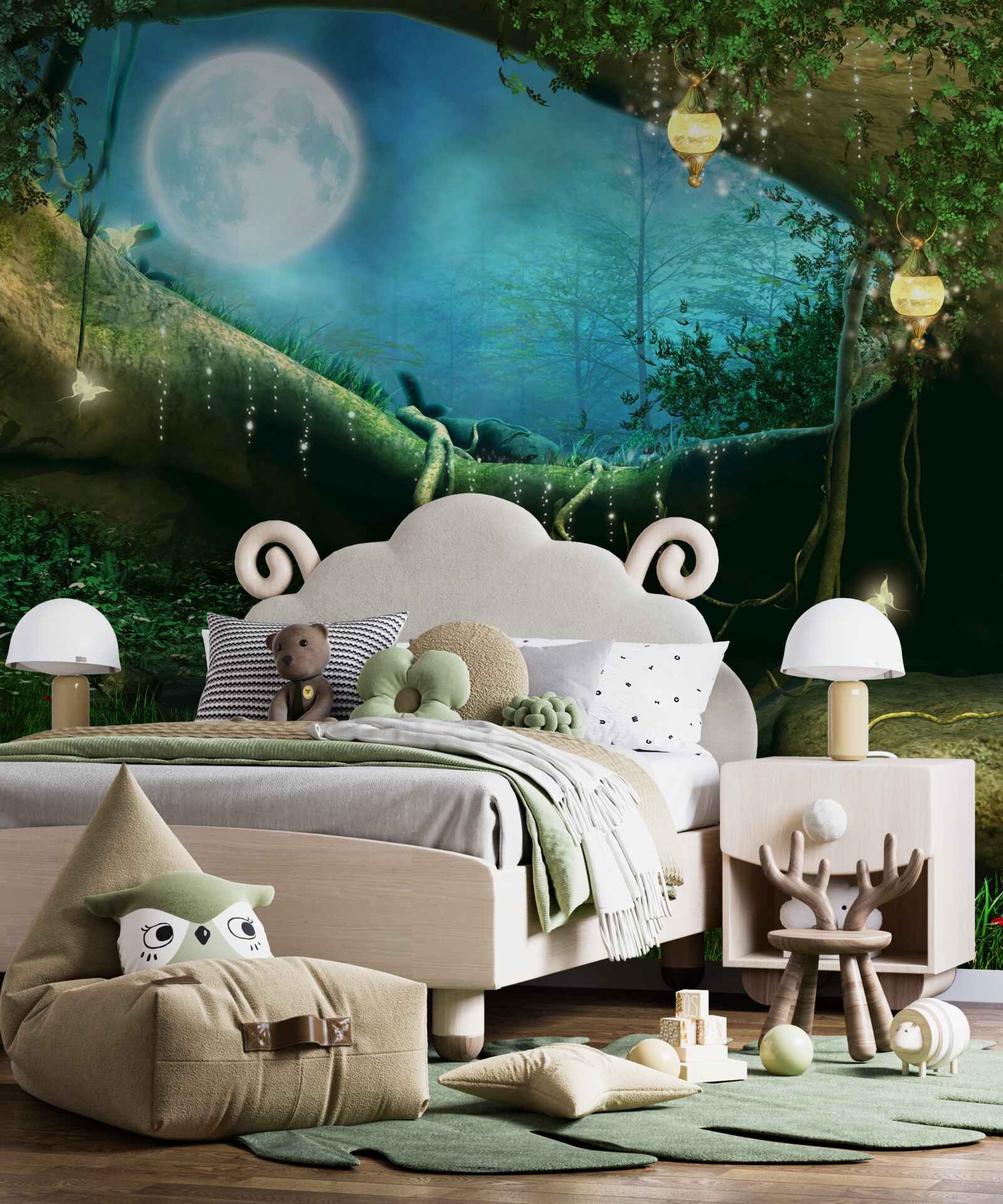 Fototapet pădure de basm