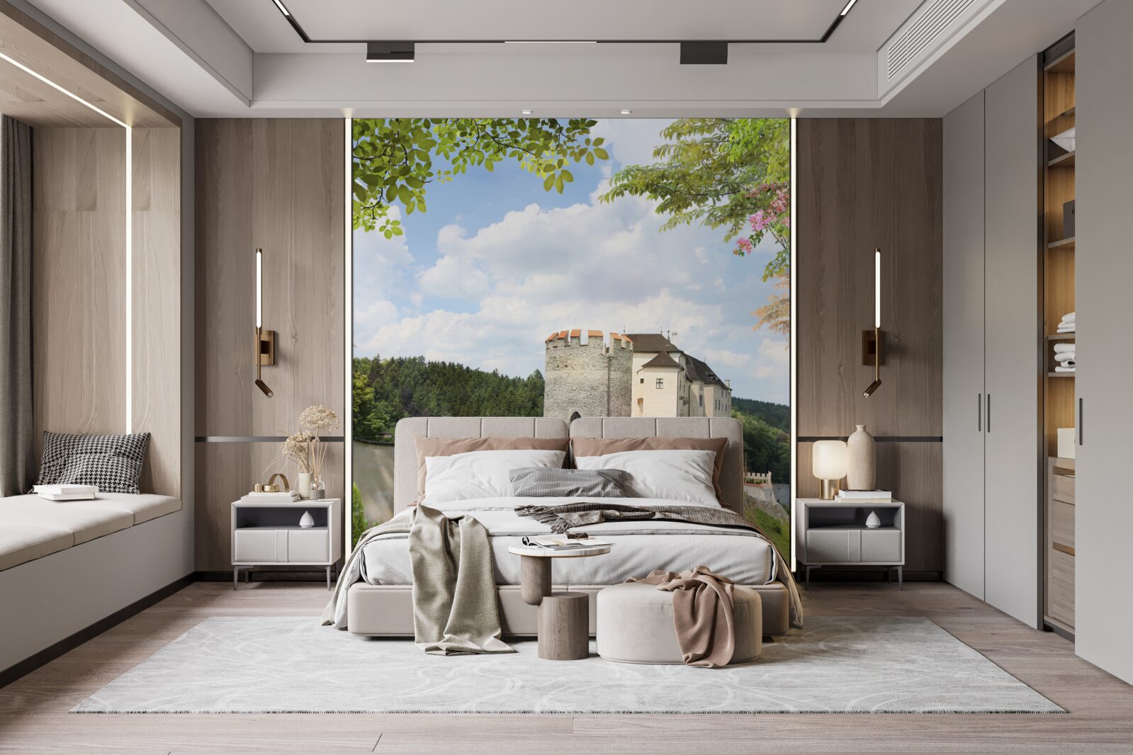 Fototapet castelul sternberk din republica cehă