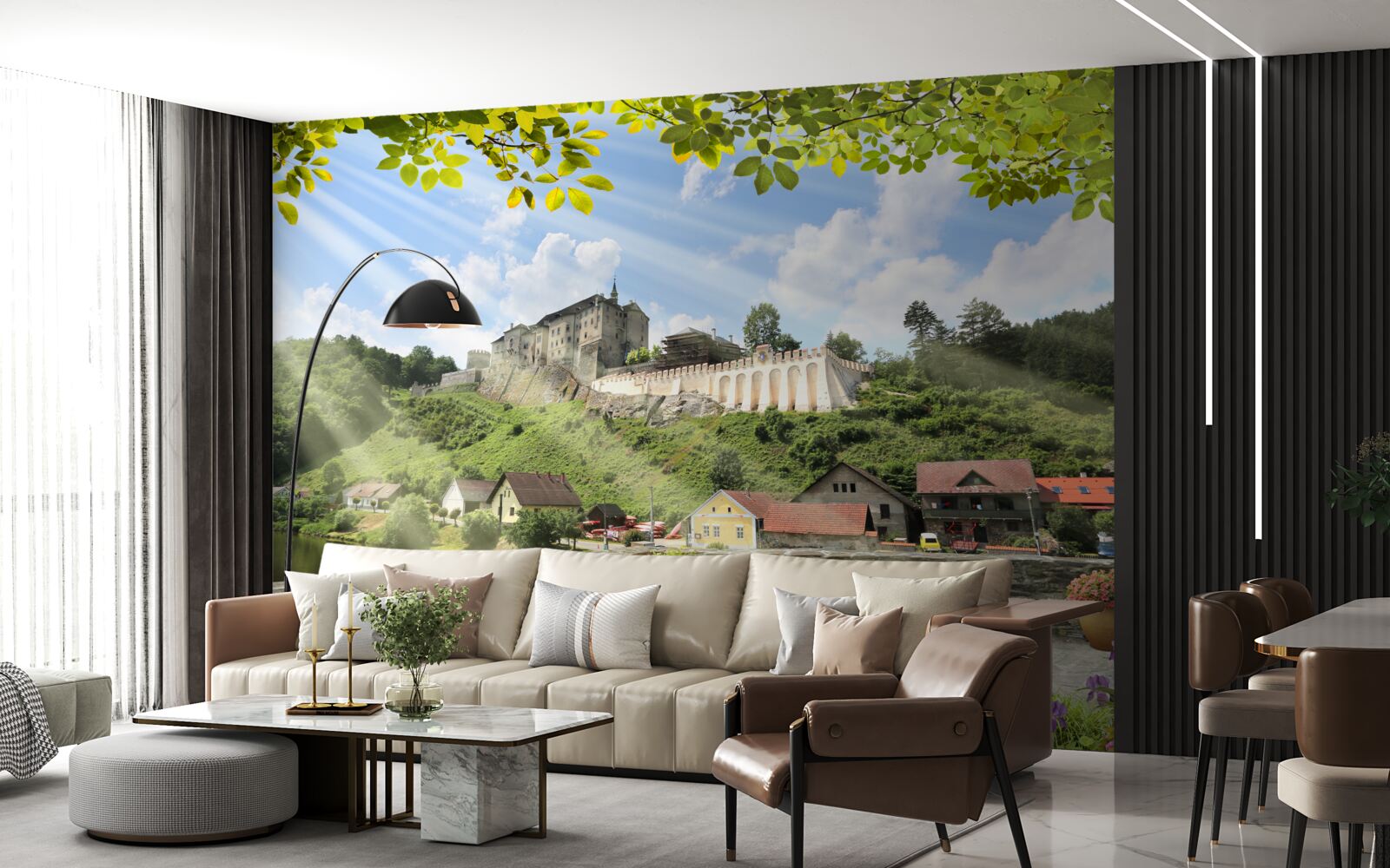 Fototapet castelul cesky sternberk