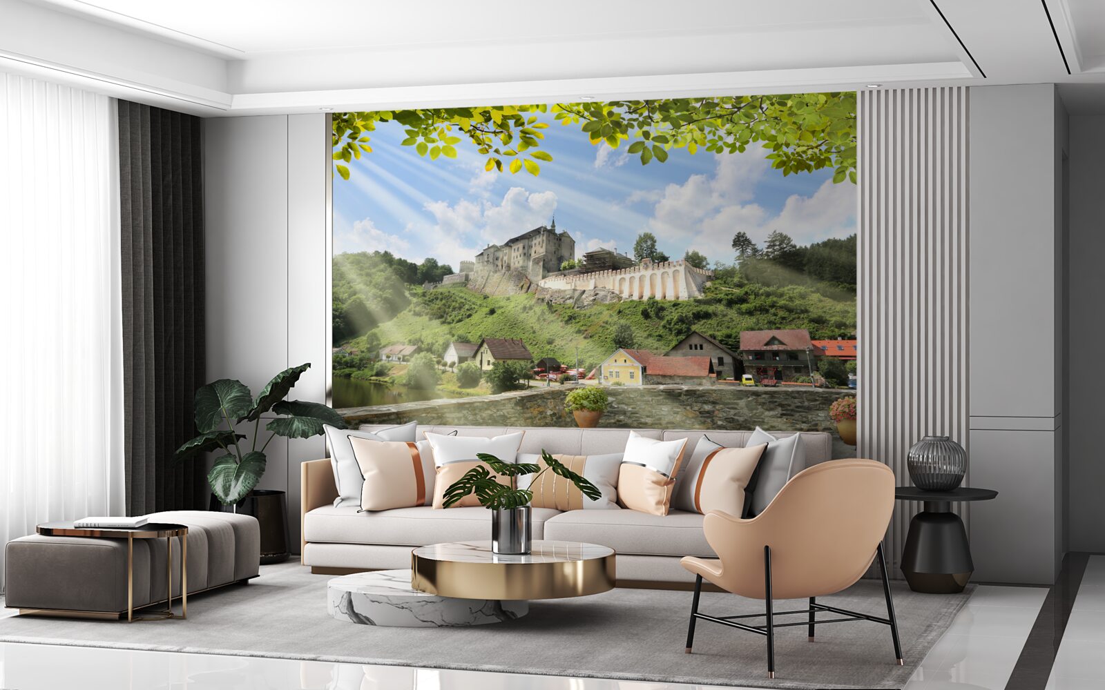 Fototapet castelul cesky sternberk